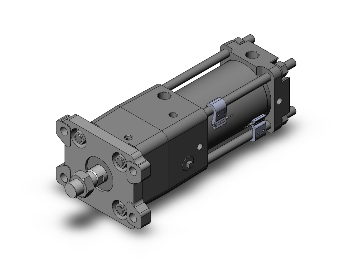 SMC CDNA2F80TF-75-D-M9PMDPC cyl, tie rod, locking, CNA/CNA2 POWER LOCK CYLINDER