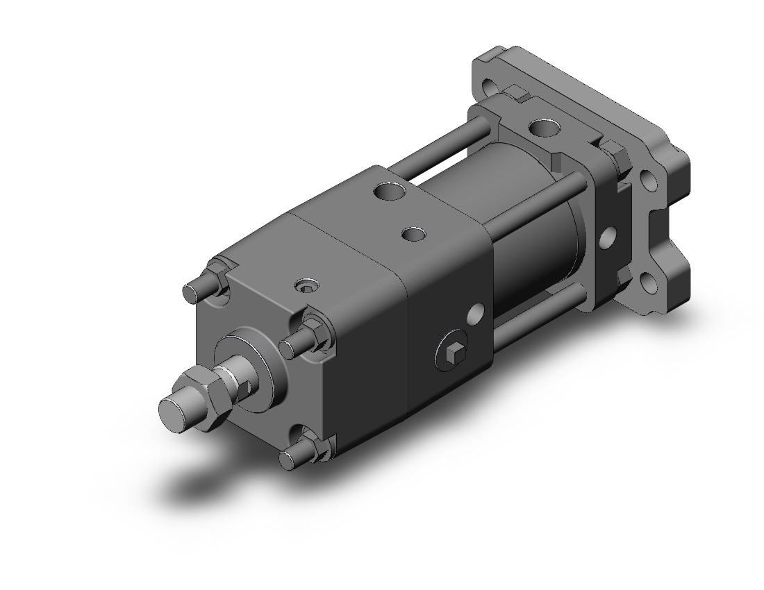 SMC CDNA2G63TF-25-D cyl, tie rod, locking, CNA/CNA2 POWER LOCK CYLINDER