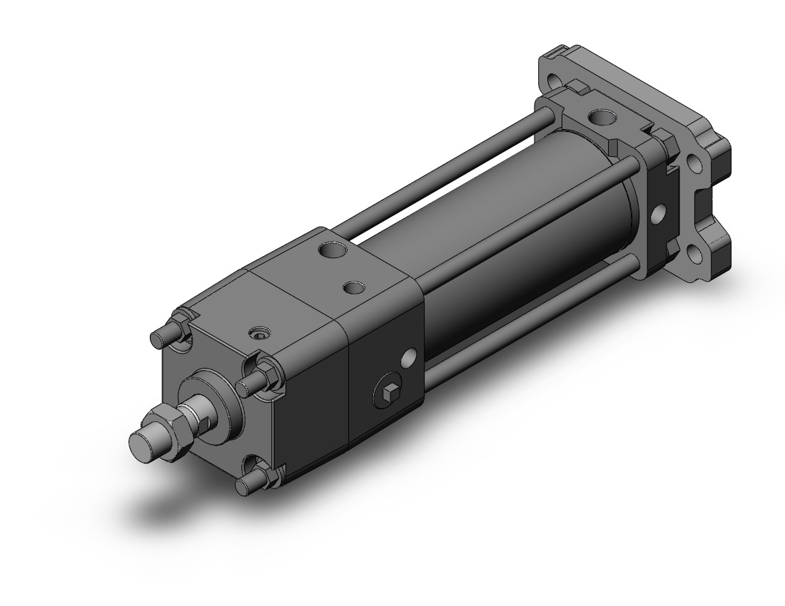 SMC CDNA2G63TN-125-D cyl, tie rod, locking, CNA/CNA2 POWER LOCK CYLINDER