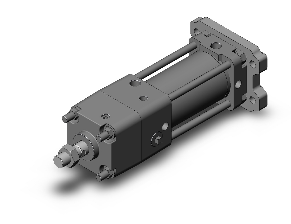 SMC CDNA2G63TN-75-D cyl, tie rod, locking, CNA/CNA2 POWER LOCK CYLINDER