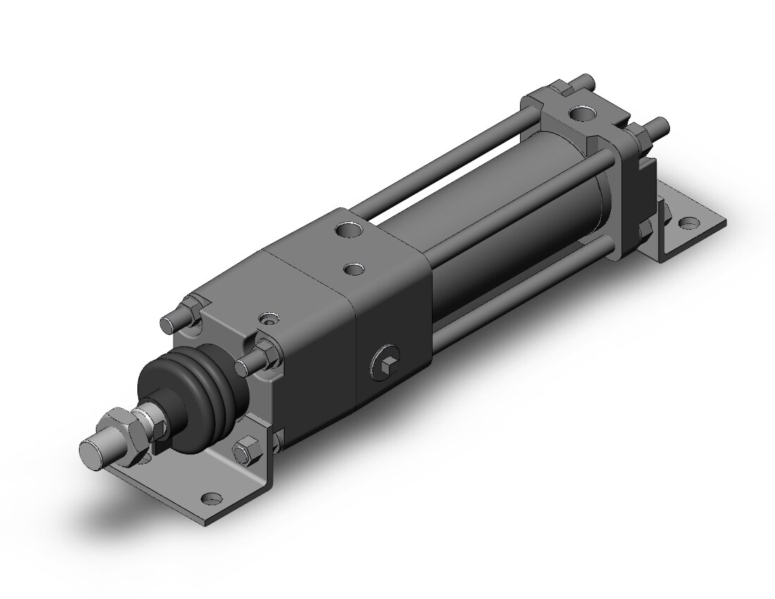 SMC CDNA2L40-75JN-D cyl, tie rod, locking, CNA/CNA2 POWER LOCK CYLINDER