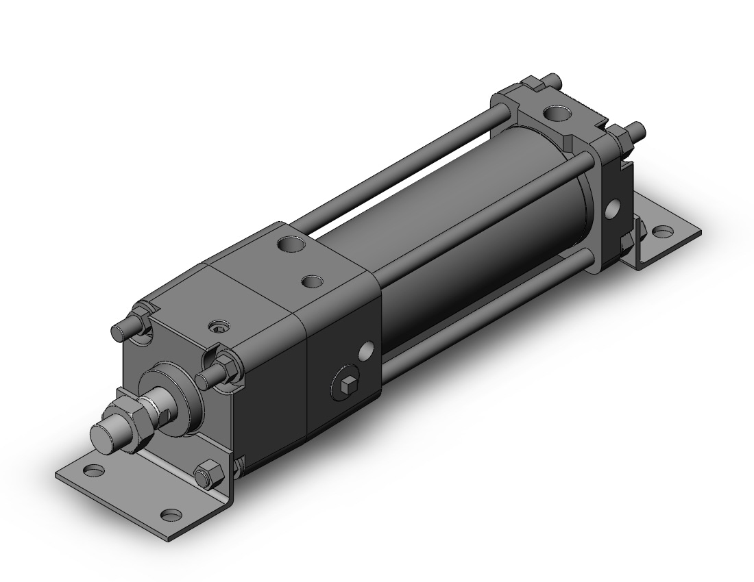 SMC CDNA2L63TN-125-D 63mm cna dbl acting, auot-sw, CNA/CNA2 POWER LOCK CYLINDER