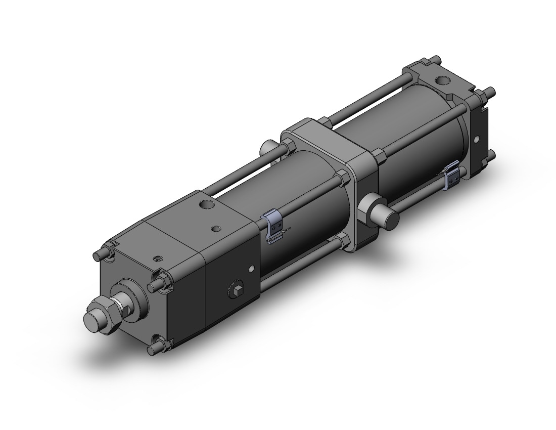 SMC CDNA2T100-300-D-M9BWSDPC cyl, tie rod, locking, CNA/CNA2 POWER LOCK CYLINDER