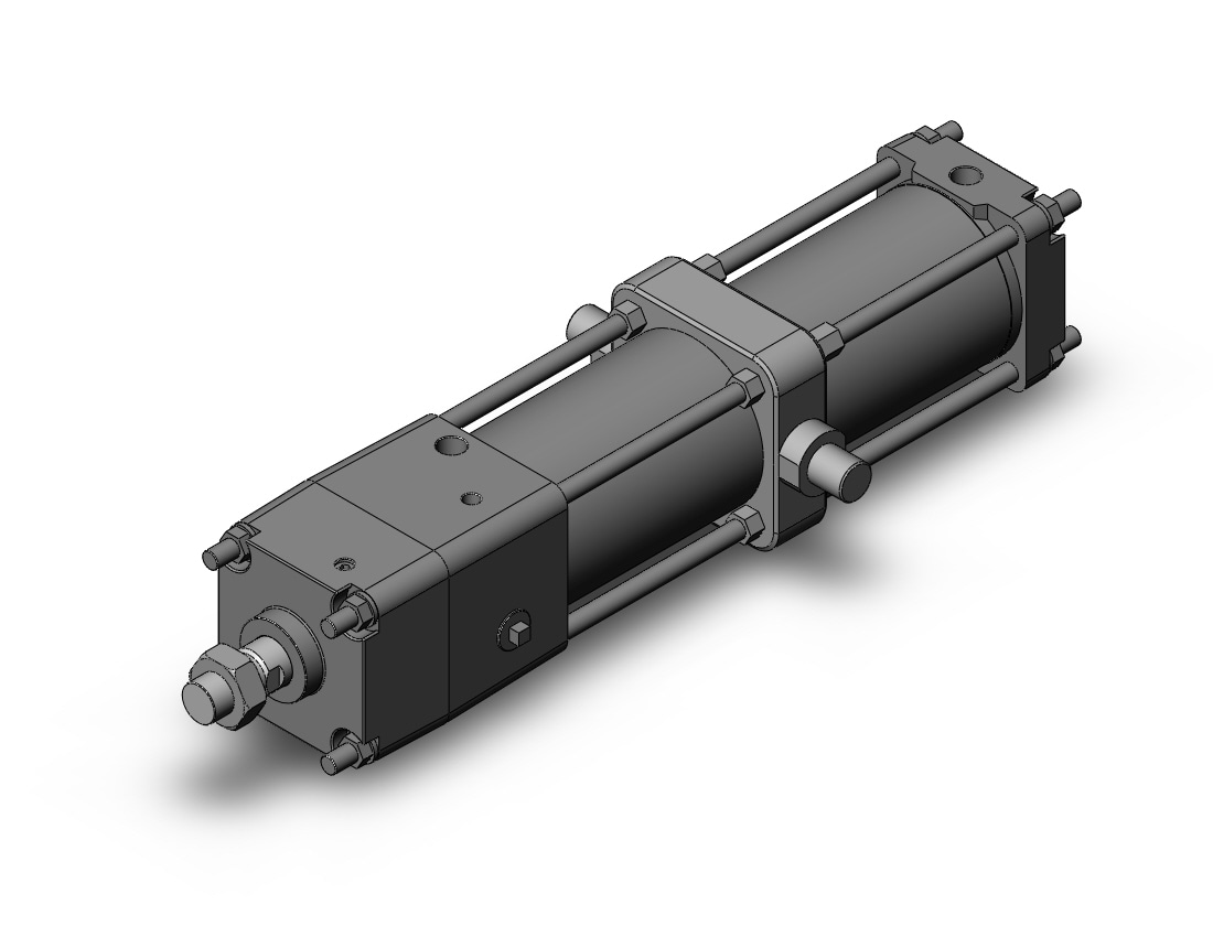 SMC CDNA2T100TN-300N-D cyl, tie rod, locking, CNA/CNA2 POWER LOCK CYLINDER