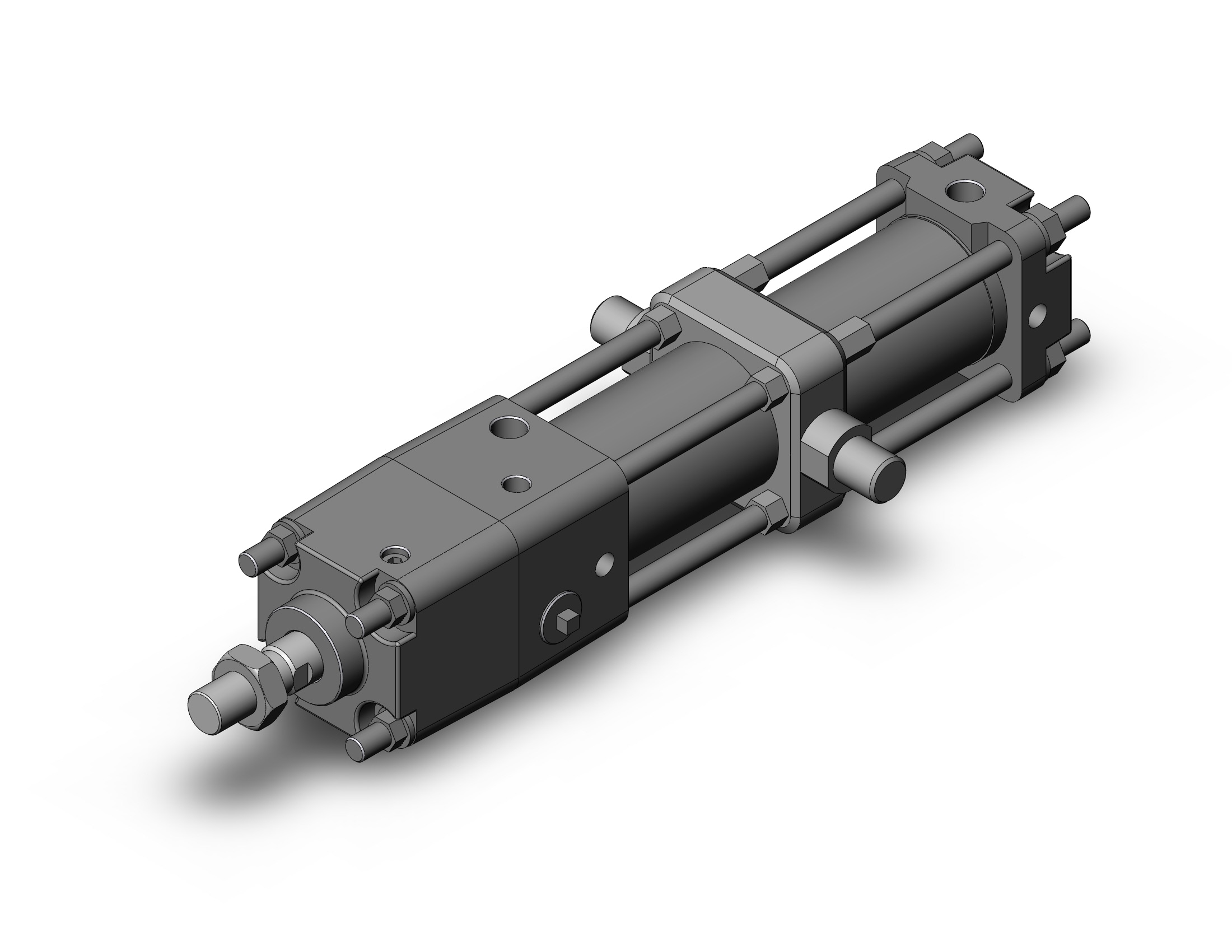 SMC CDNA2T40TF-125-D cyl, tie rod, locking, CNA/CNA2 POWER LOCK CYLINDER