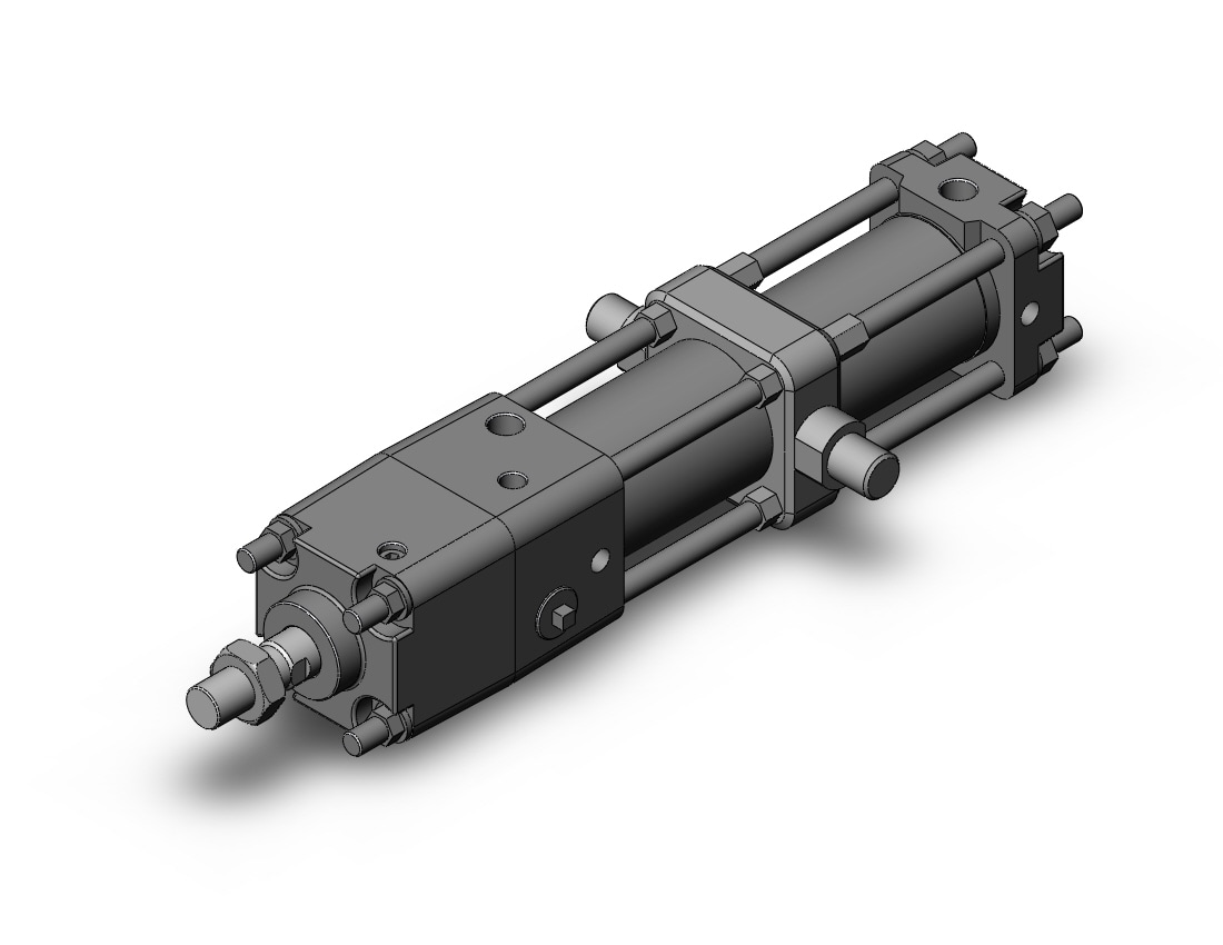 SMC CDNA2T40TN-125-D cyl, tie rod, locking, CNA/CNA2 POWER LOCK CYLINDER