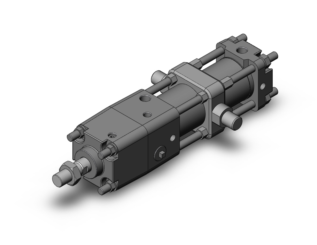 SMC CDNA2T40TN-75-D cyl, tie rod, locking, CNA/CNA2 POWER LOCK CYLINDER