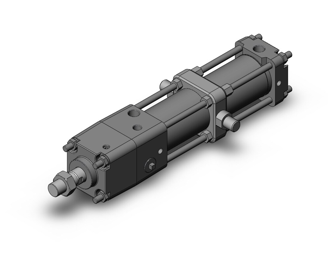 SMC CDNA2T50-150-D cyl, tie rod, locking, CNA/CNA2 POWER LOCK CYLINDER