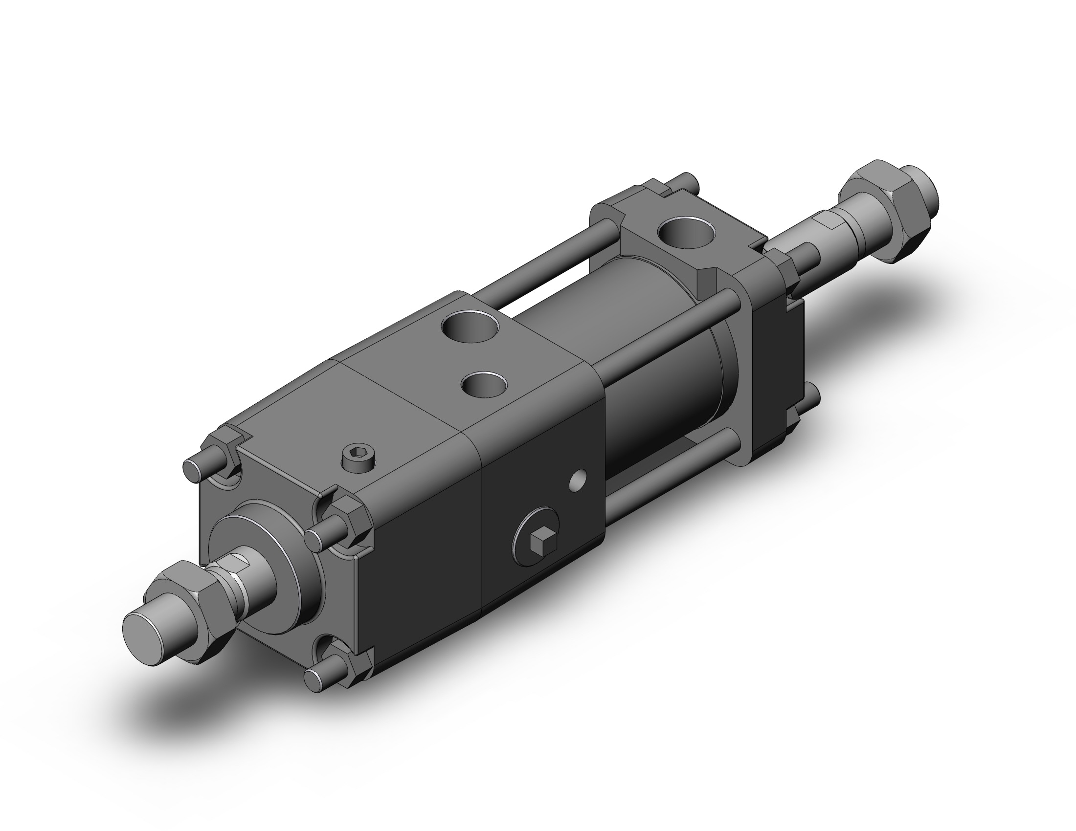 SMC CDNA2WB50TF-25-D cyl, tie rod, locking, CNA/CNA2 POWER LOCK CYLINDER