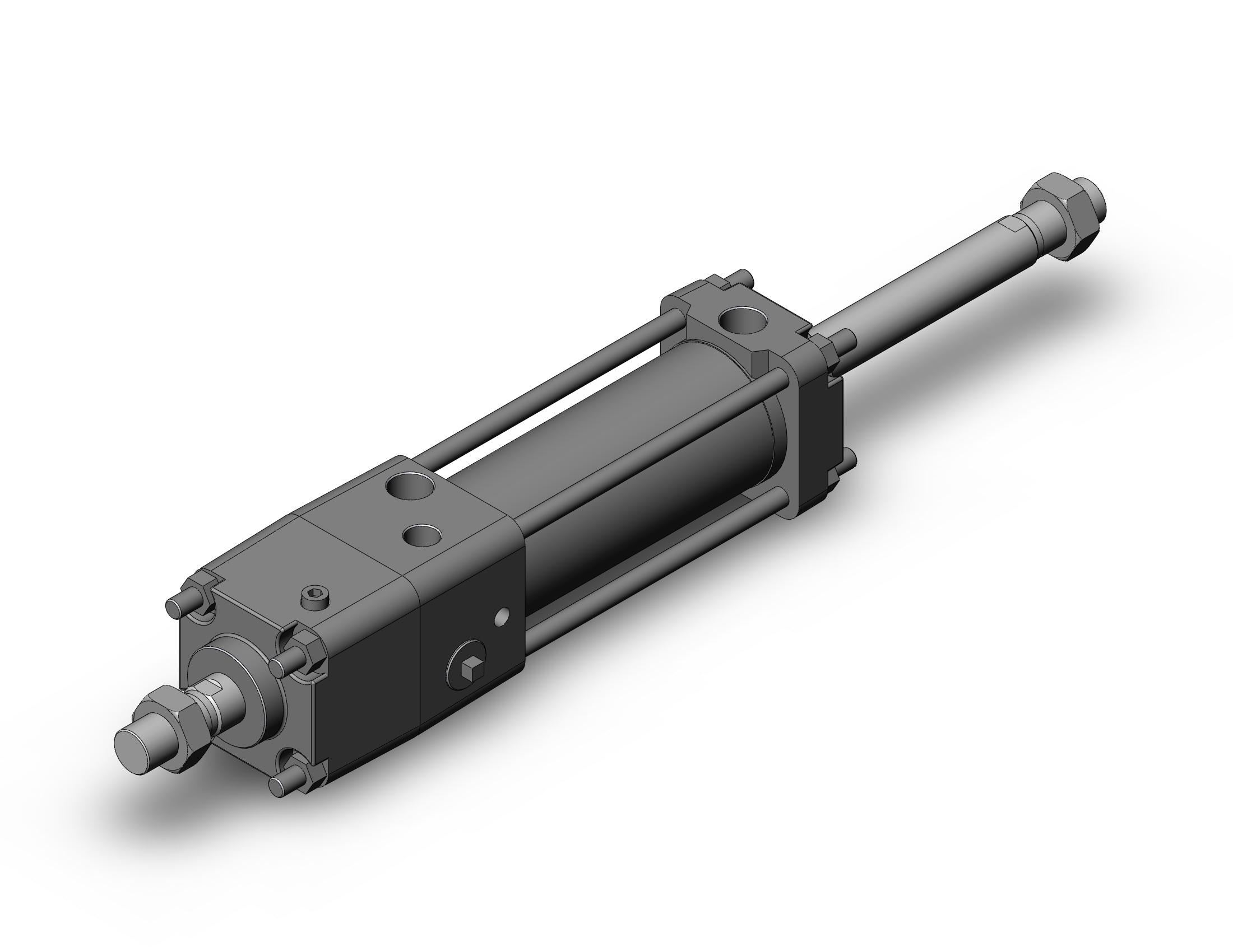 SMC CDNA2WB50TN-100-D cyl, tie rod, locking, CNA/CNA2 POWER LOCK CYLINDER