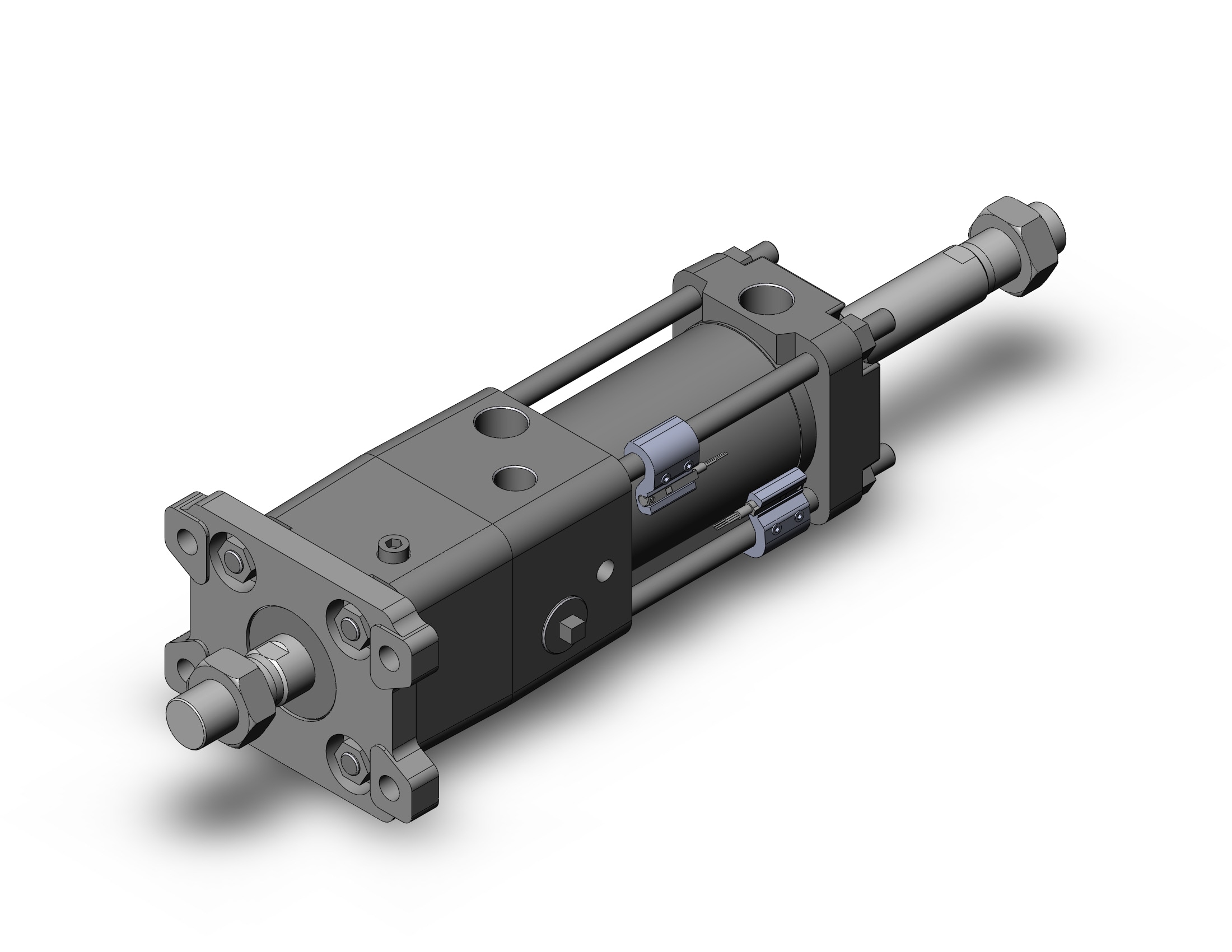 SMC CDNA2WF50TF-50-D-M9PMDPC cyl, tie rod, locking, CNA/CNA2 POWER LOCK CYLINDER