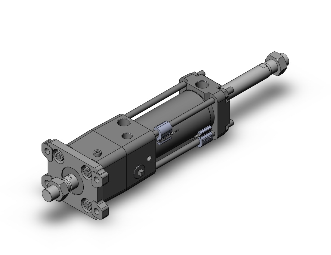 SMC CDNA2WF50TF-75-D-M9PMDPC cyl, tie rod, locking, CNA/CNA2 POWER LOCK CYLINDER