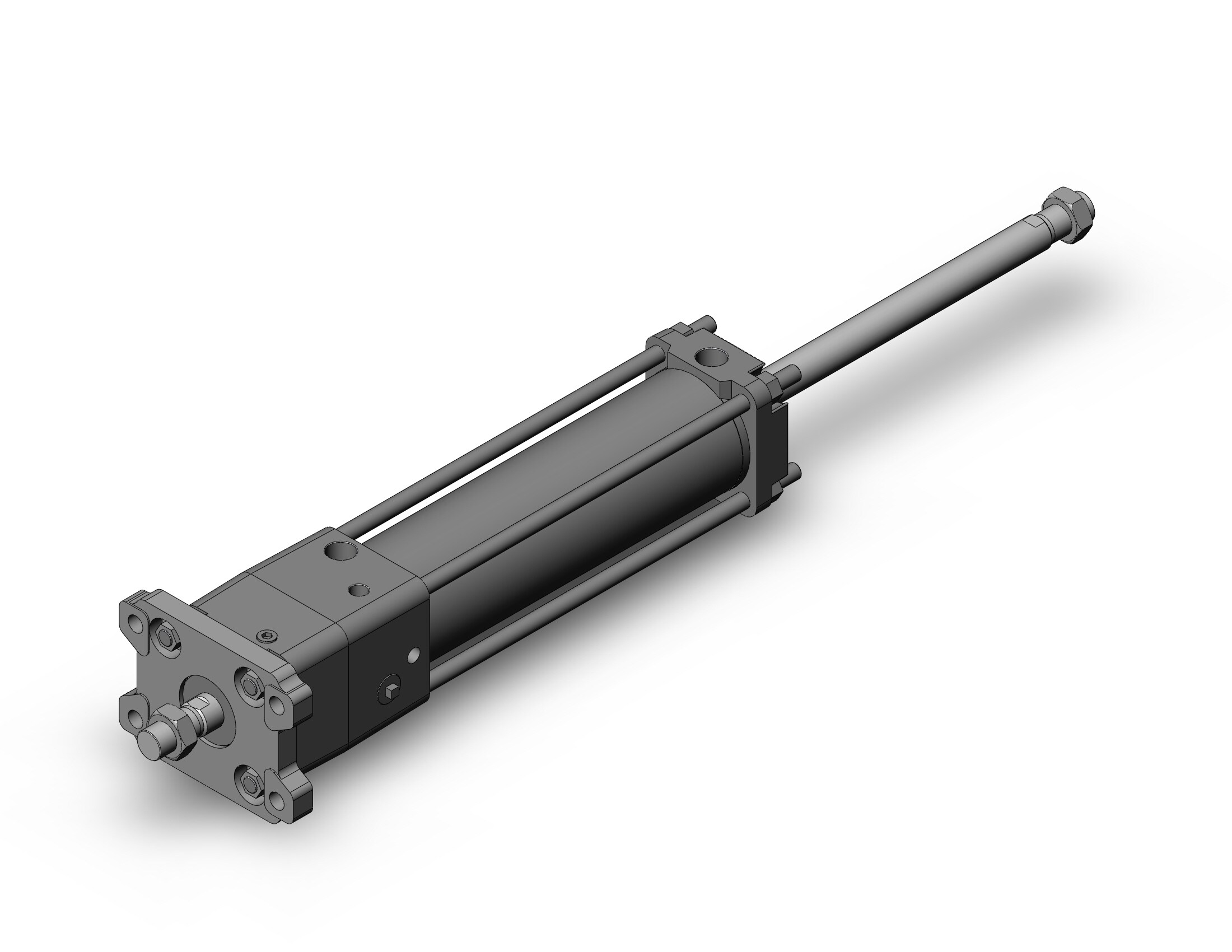 SMC CDNA2WF80-250-D cyl, tie rod, locking, CNA/CNA2 POWER LOCK CYLINDER