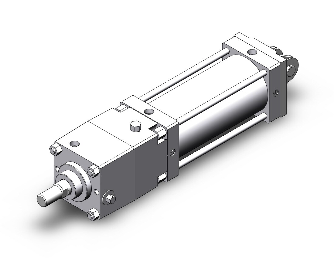 SMC CDNSD125TN-250-D cns cylinder, CNS FINE LOCK TIE ROD CYLINDER