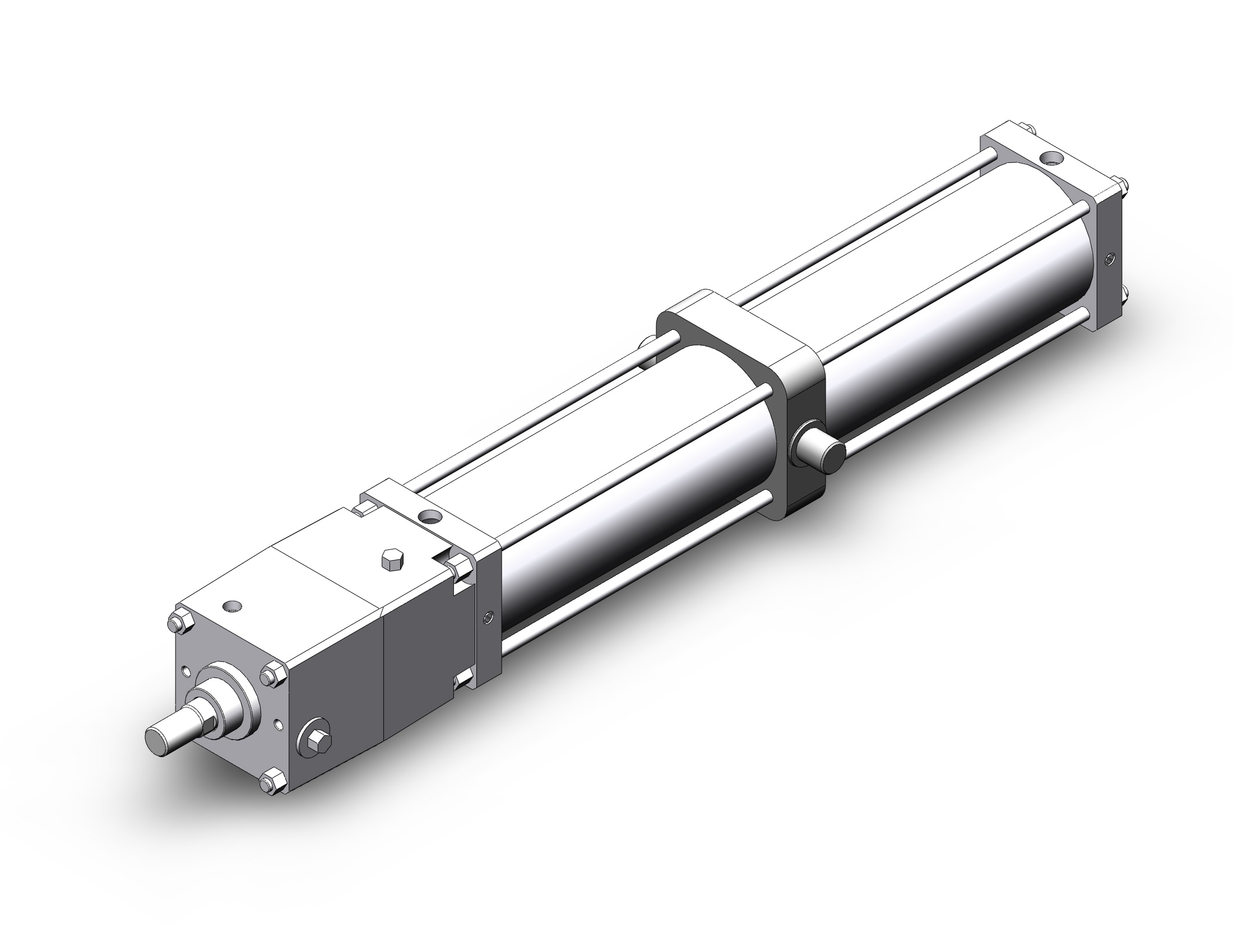 SMC CDNST160TN-900-D cns cylinder, CNS FINE LOCK TIE ROD CYLINDER