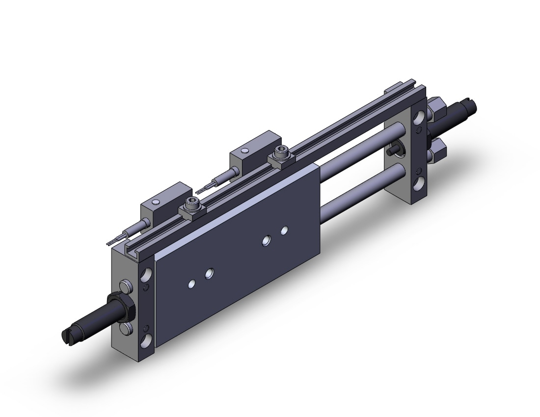 SMC CDPX2N10-50B-A73HZ cylinder, air slide unit, GUIDED CYLINDER