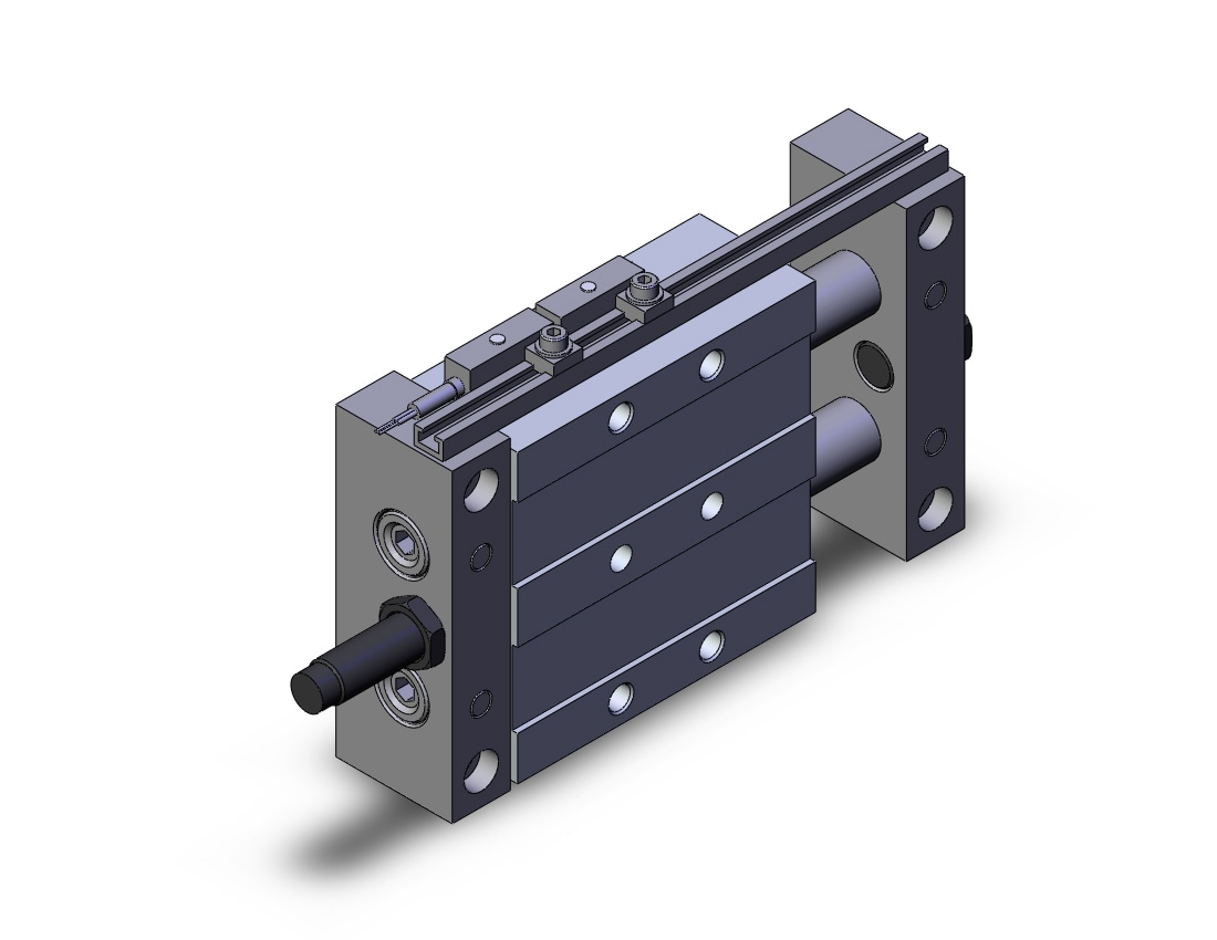 SMC CDPX2N25-25BS-J79L cylinder, air slide unit, GUIDED CYLINDER