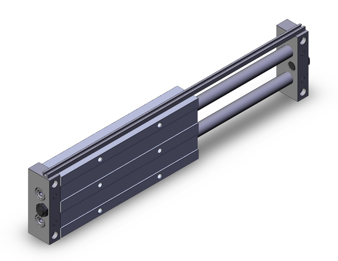 SMC CDPX2N25TF-150 cylinder, CX2 GUIDED CYLINDER