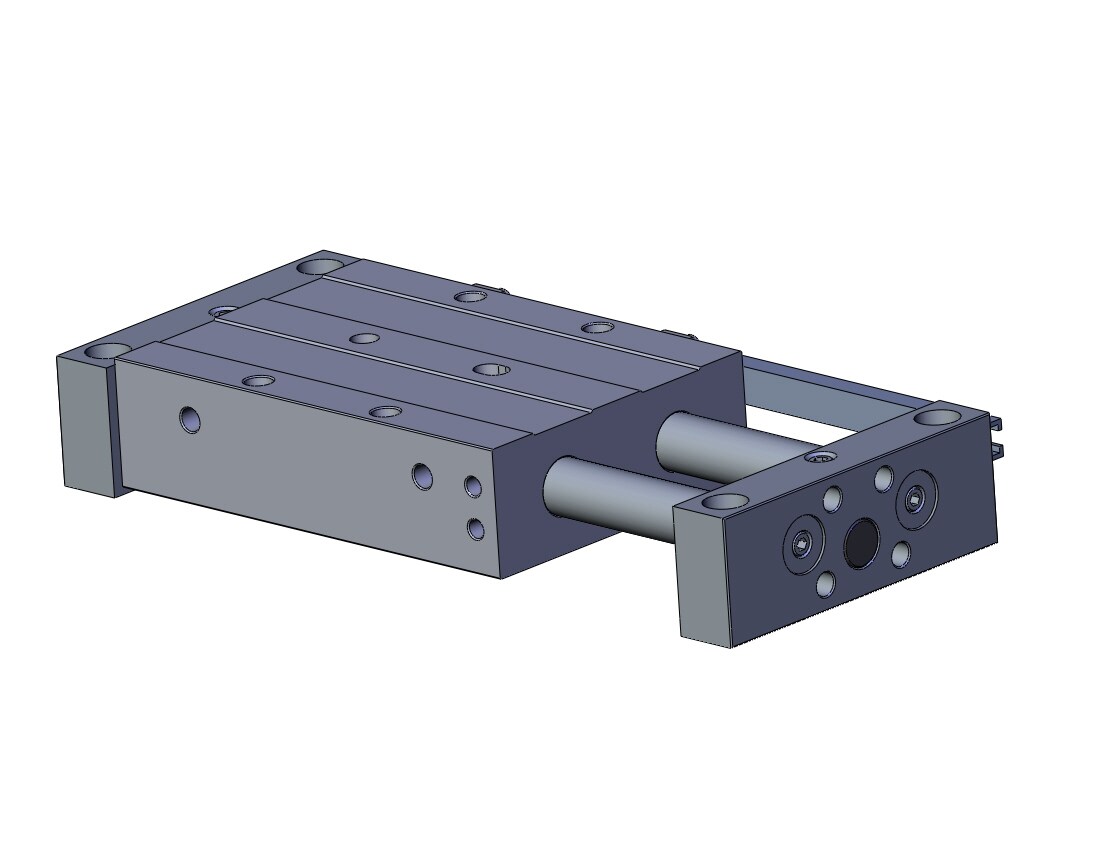 SMC CDPXWM20-50-F7BVL cylinder, air, GUIDED CYLINDER