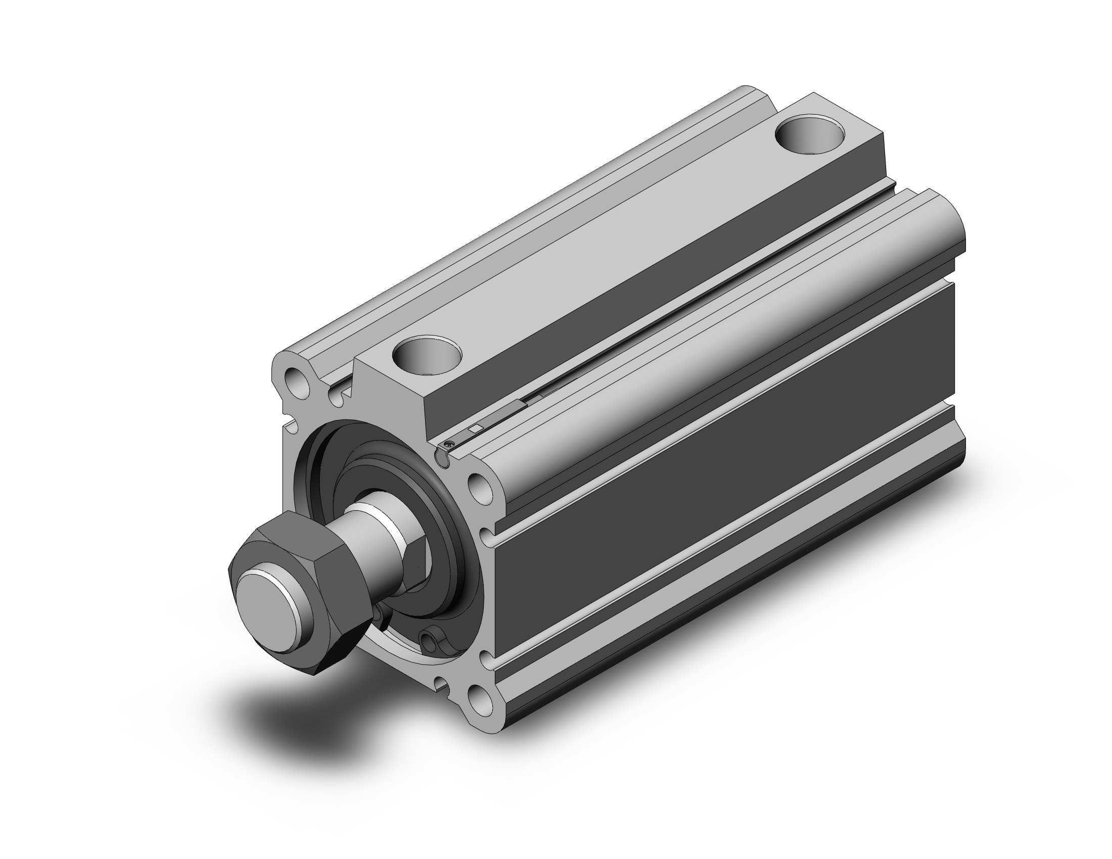 SMC CDQ2AS50-75DCMZ-M9BWL compact cylinder, cq2-z, COMPACT CYLINDER