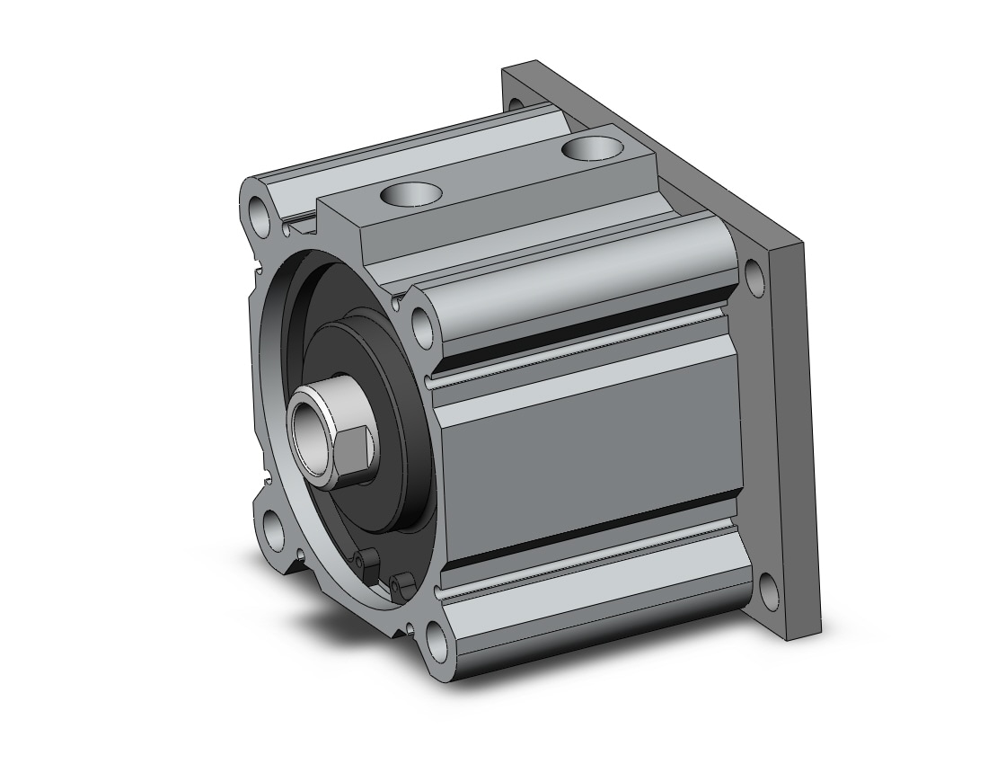 SMC CDQ2G100TF-30DZ compact cylinder, cq2-z, COMPACT CYLINDER