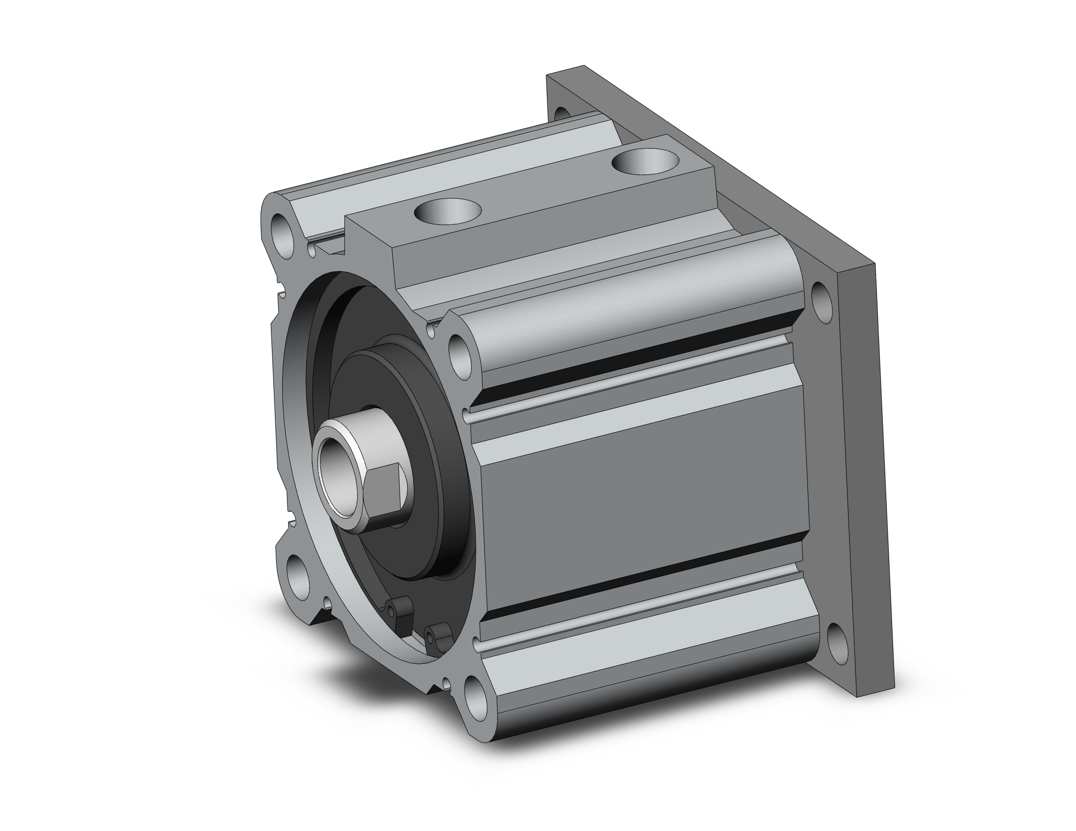 SMC CDQ2G100TN-30DZ compact cylinder, cq2-z, COMPACT CYLINDER