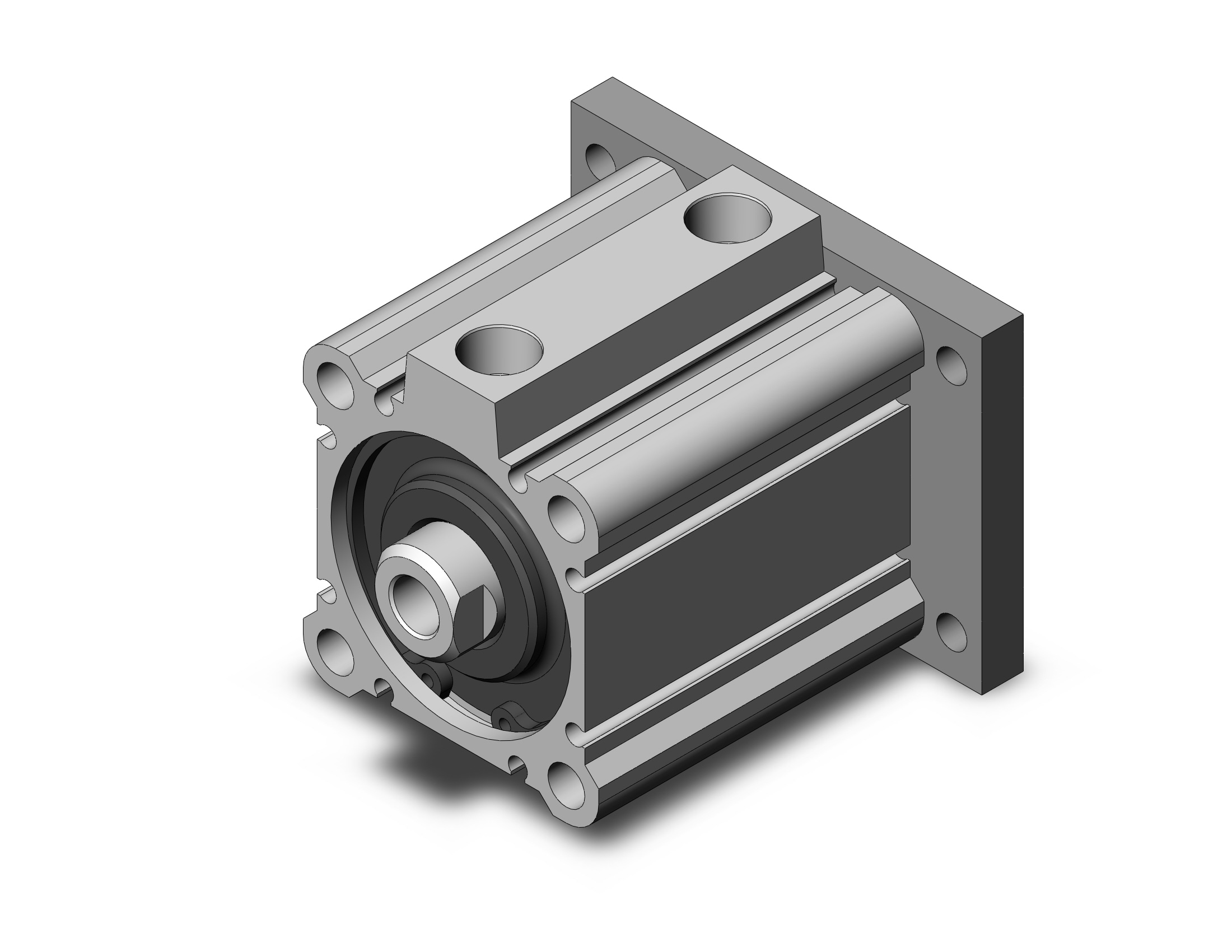 SMC CDQ2G50-30DCZ compact cylinder, cq2-z, COMPACT CYLINDER