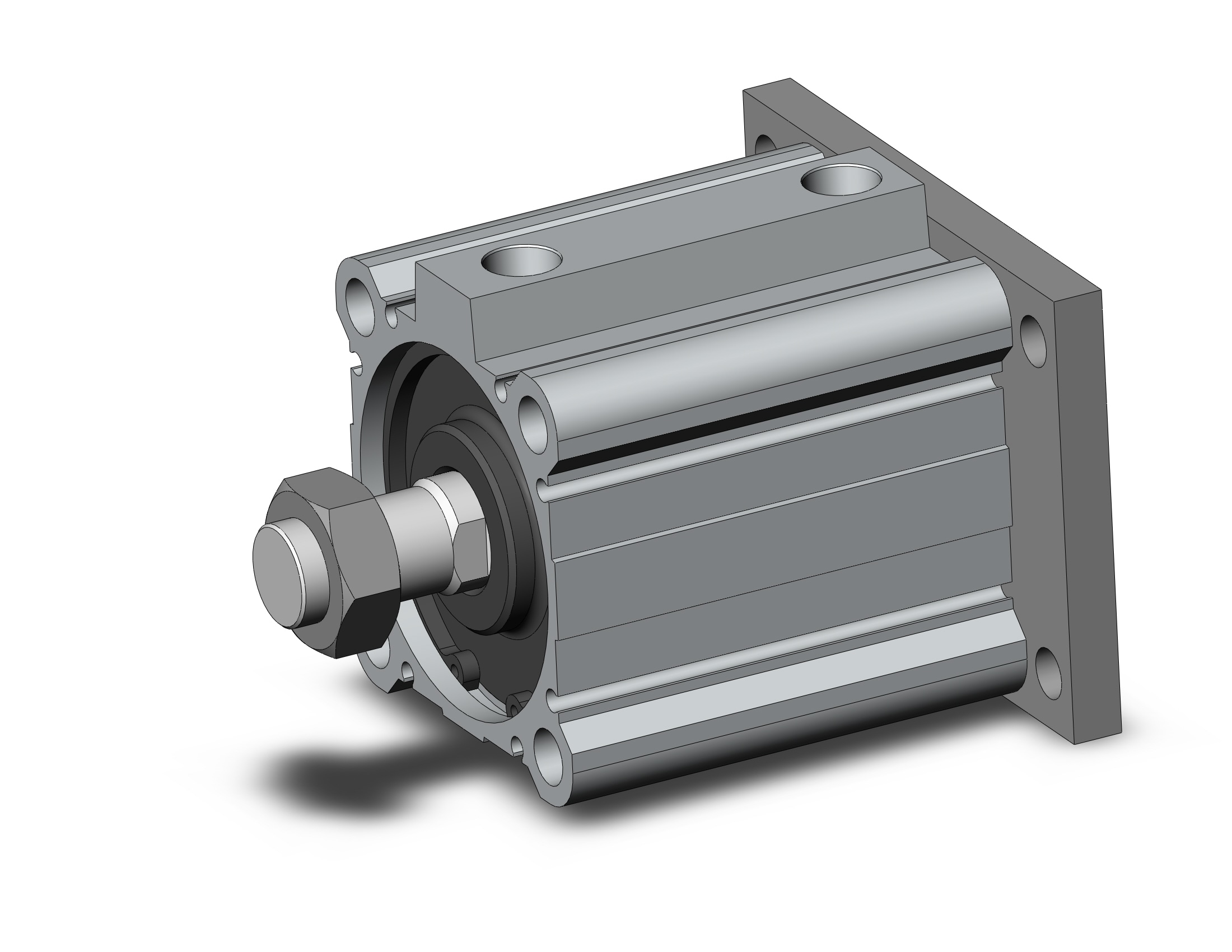 SMC CDQ2G63-40DCMZ compact cylinder, cq2-z, COMPACT CYLINDER