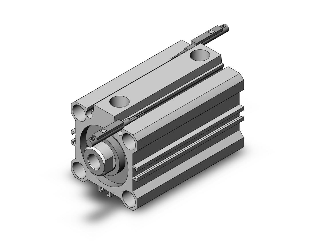 SMC CDQ2XB32-40D-A93L cyl, compact, microspeed, a-sw, CQ2X MICROSPEED CYL