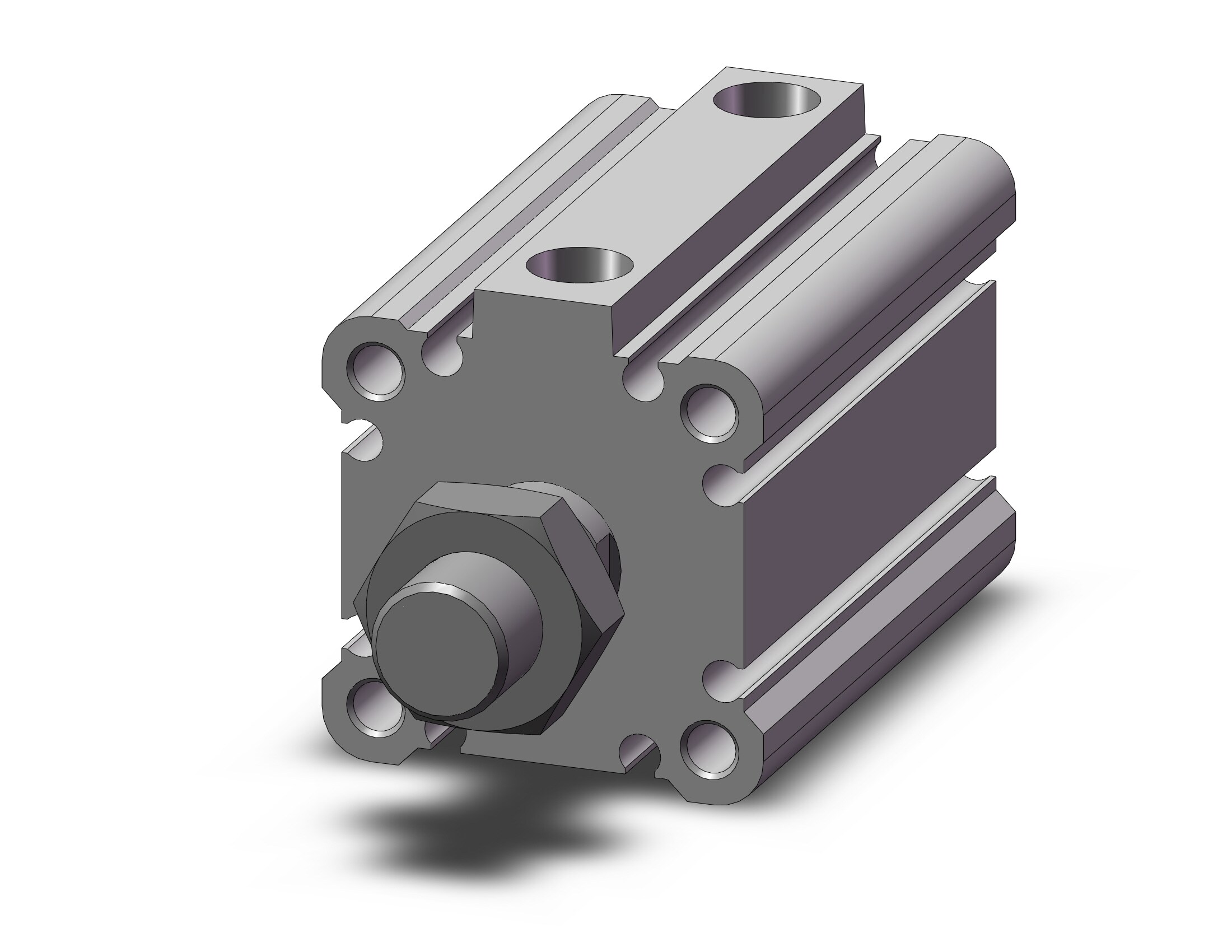 SMC CDQ2YA32TN-25DCMZ cyl, smooth, dbl/act, CQ2Y SMOOTH CYLINDER