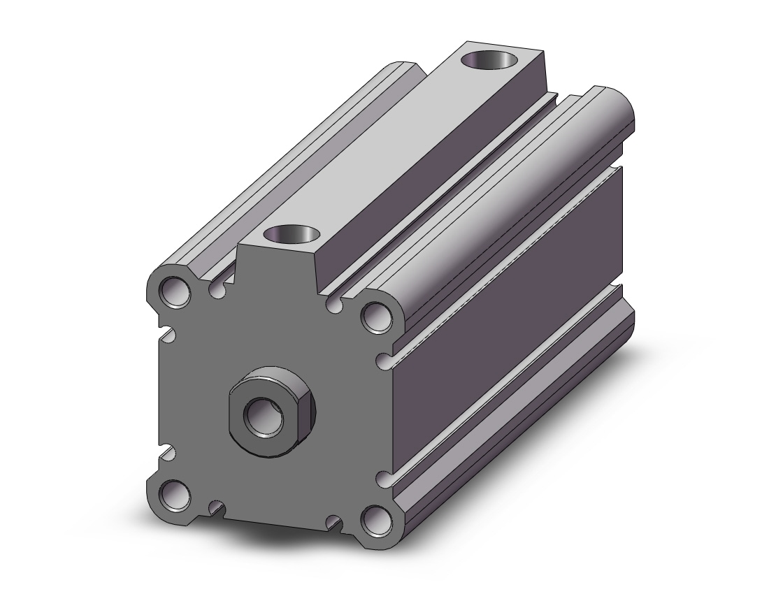 SMC CDQ2YA50-100DCZ cyl, smooth, dbl/act, CQ2Y SMOOTH CYLINDER