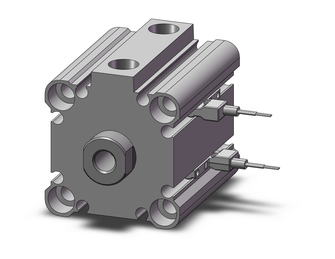 SMC CDQ2YB32-10DCZ-M9BV cyl, smooth, dbl/act, COMPACT CYLINDER