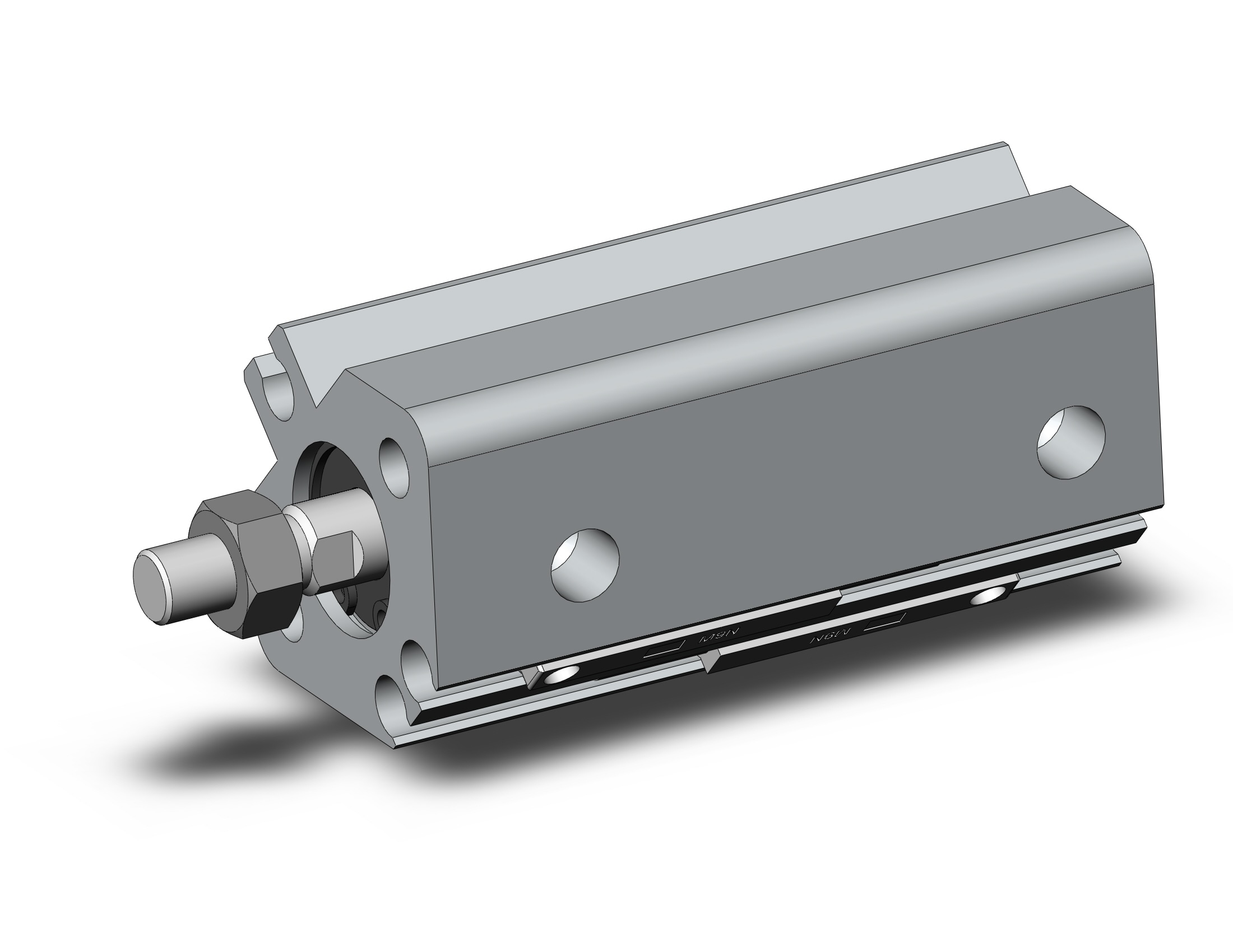 SMC CDQ2A12-25DMZ-M9NMAPC cylinder, CQ2-Z COMPACT CYLINDER