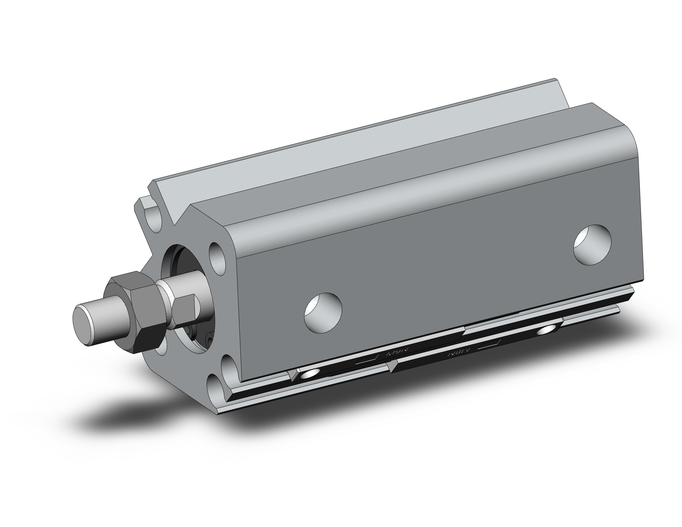 SMC CDQ2A12-25DMZ-M9NMDPC cylinder, CQ2-Z COMPACT CYLINDER