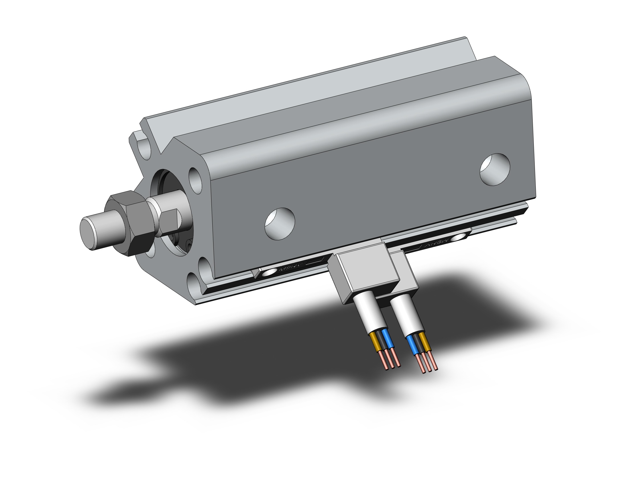 SMC CDQ2A12-25DMZ-M9NVSAPC cylinder, CQ2-Z COMPACT CYLINDER