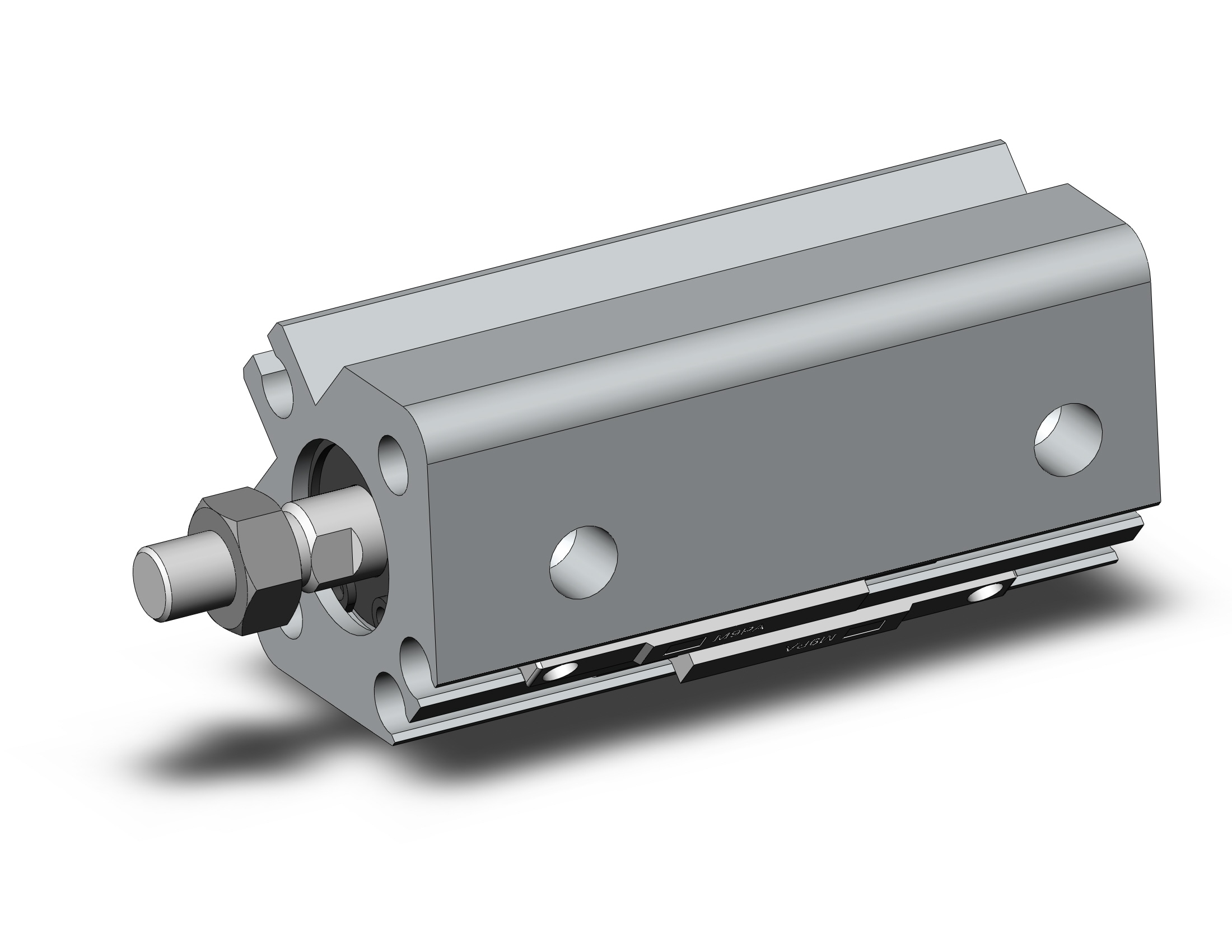 SMC CDQ2A12-25DMZ-M9PA cylinder, CQ2-Z COMPACT CYLINDER