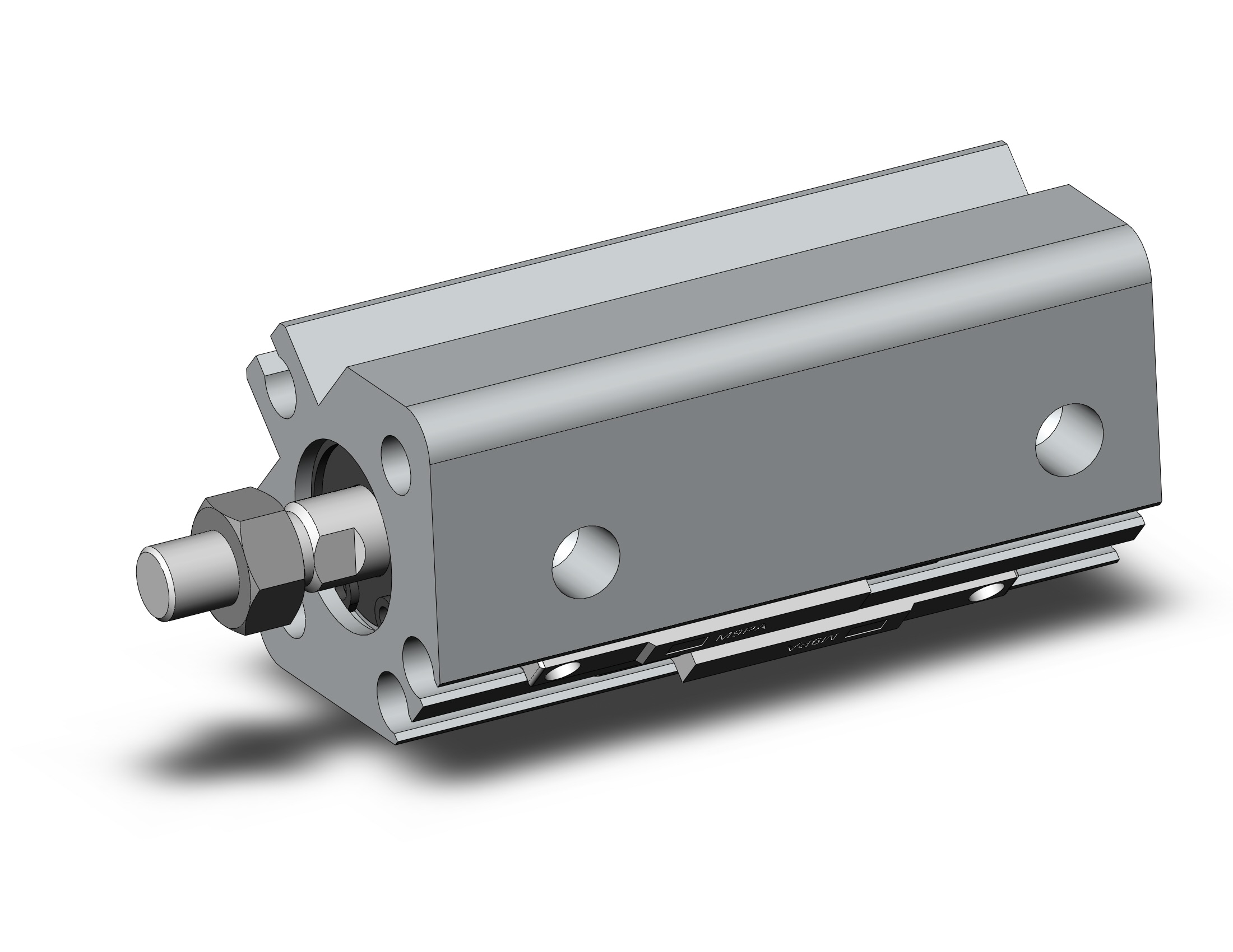 SMC CDQ2A12-25DMZ-M9PASDPC cylinder, CQ2-Z COMPACT CYLINDER