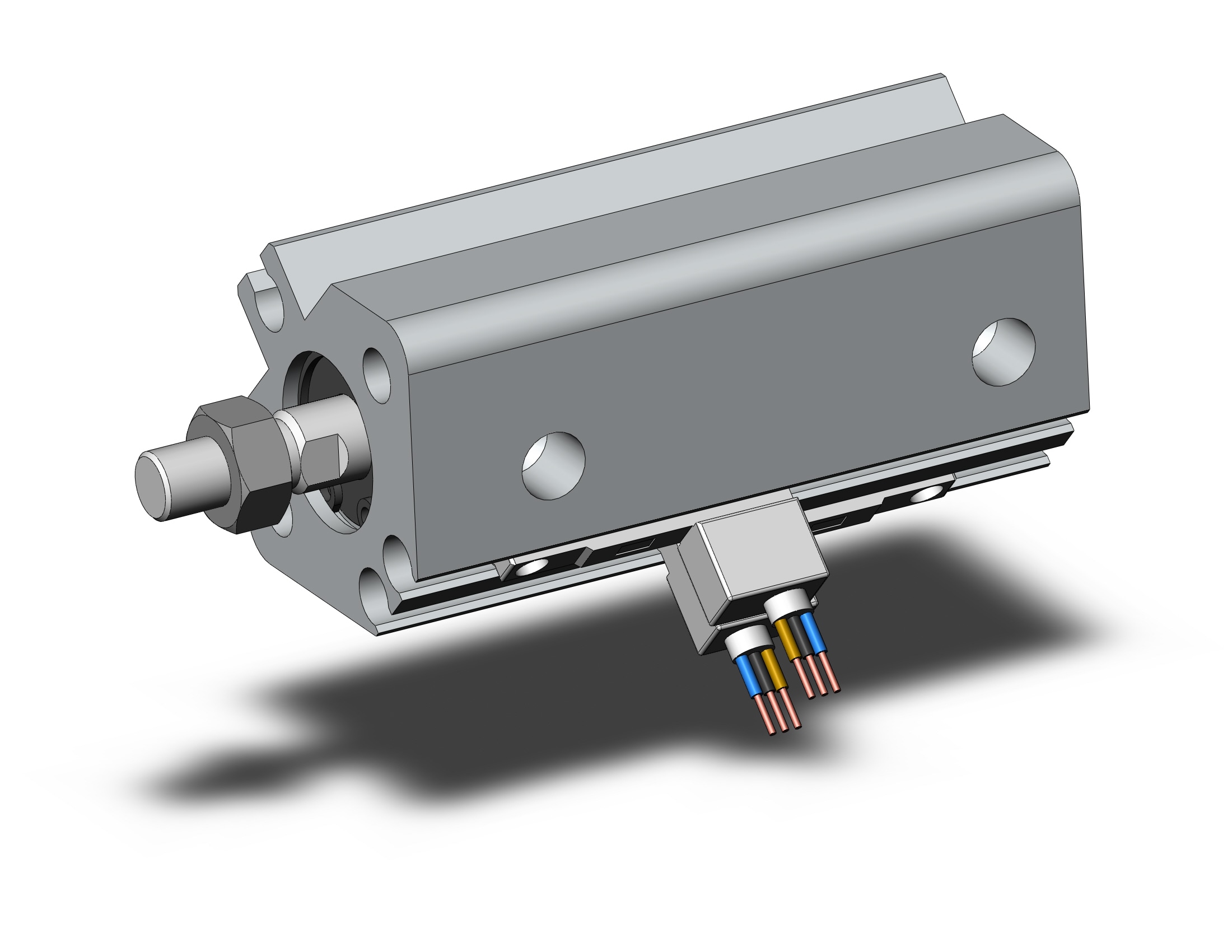 SMC CDQ2A12-25DMZ-M9PAVL cylinder, CQ2-Z COMPACT CYLINDER