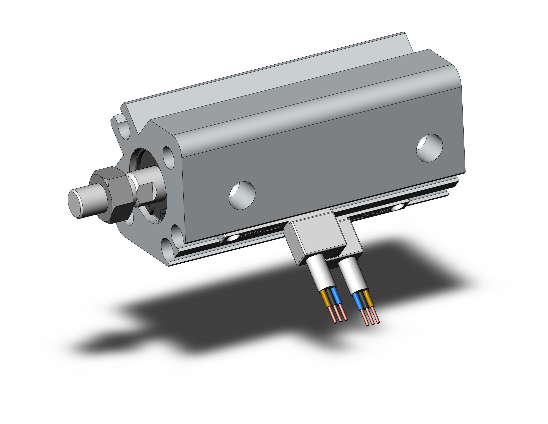 SMC CDQ2A12-25DMZ-M9PWVSAPC cylinder, CQ2-Z COMPACT CYLINDER