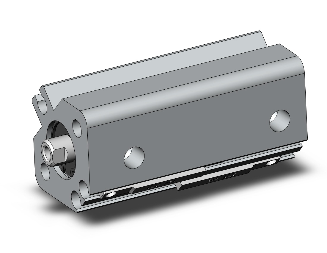 SMC CDQ2A12-25DZ-A93L cylinder, CQ2-Z COMPACT CYLINDER