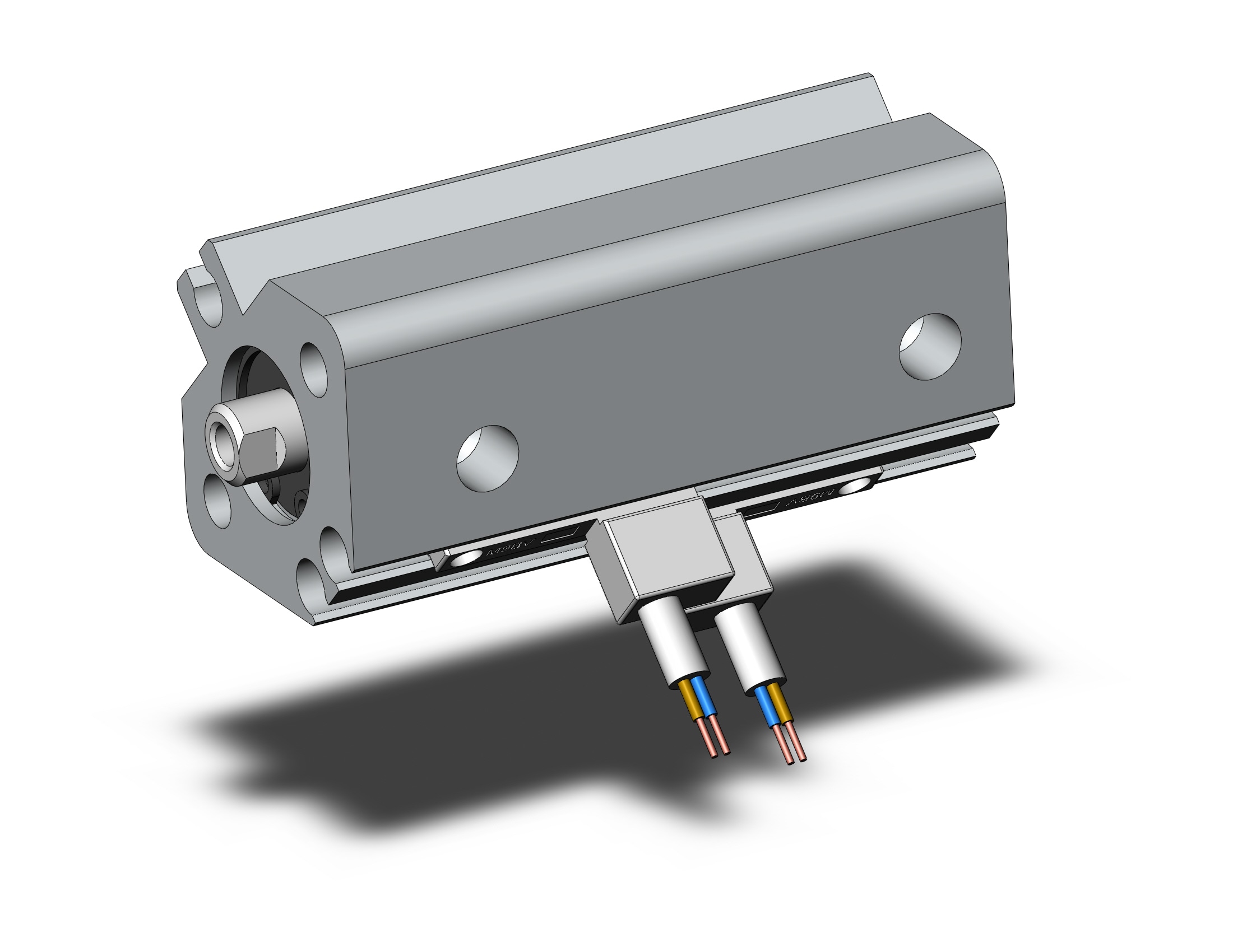 SMC CDQ2A12-25DZ-M9BVL cylinder, CQ2-Z COMPACT CYLINDER