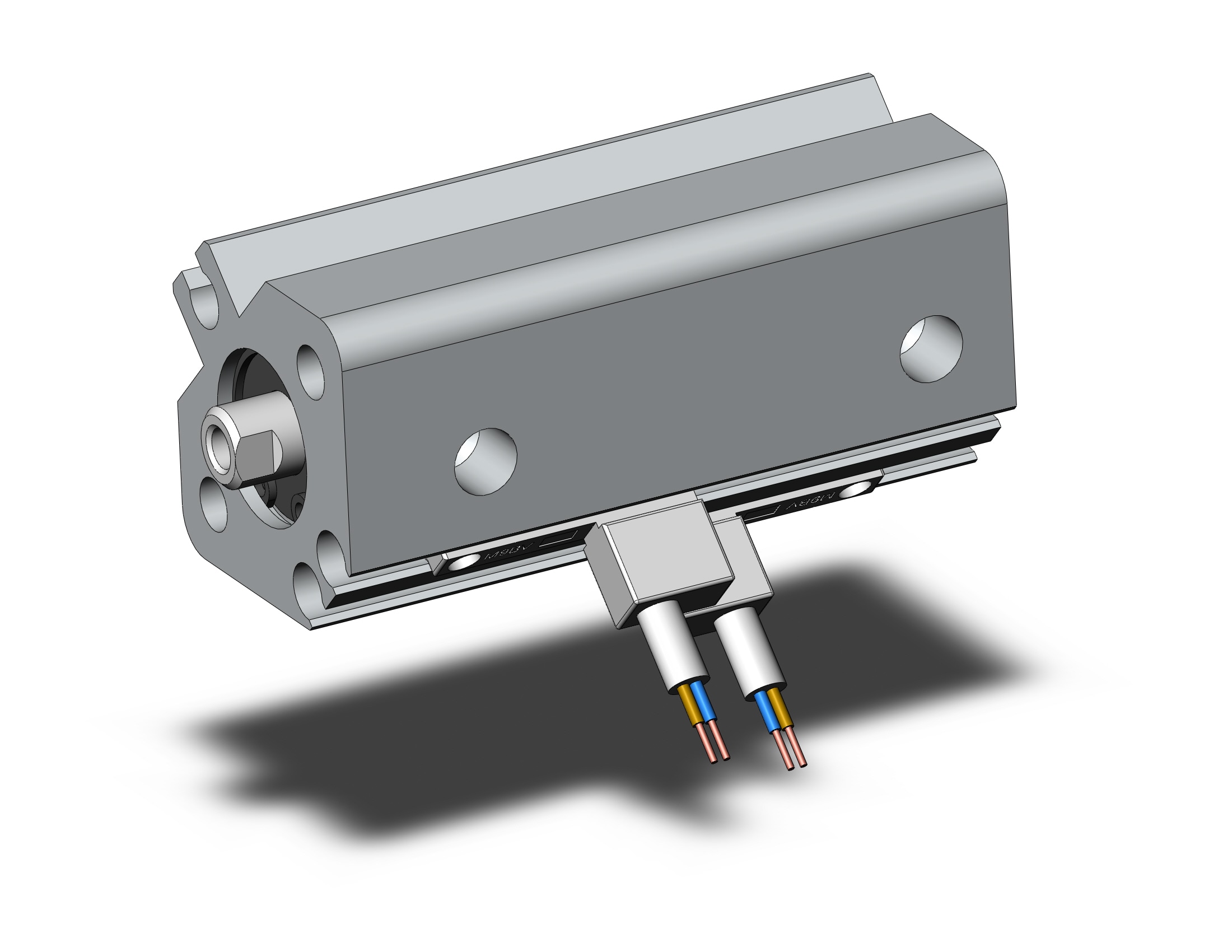 SMC CDQ2A12-25DZ-M9BVSAPC cylinder, CQ2-Z COMPACT CYLINDER