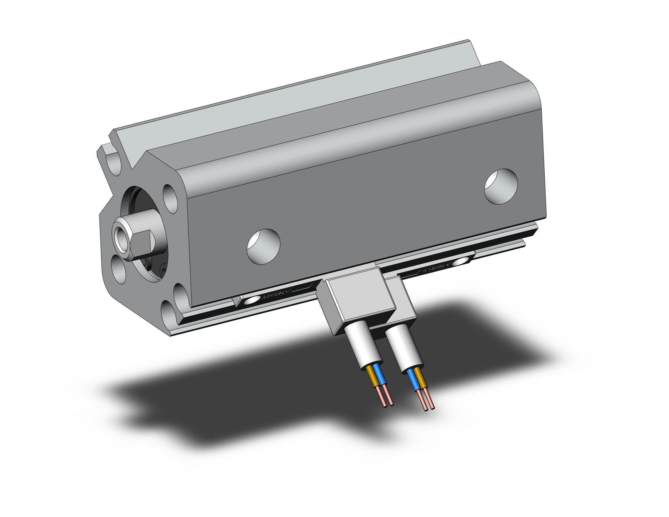 SMC CDQ2A12-25DZ-M9BWVSDPC cylinder, CQ2-Z COMPACT CYLINDER