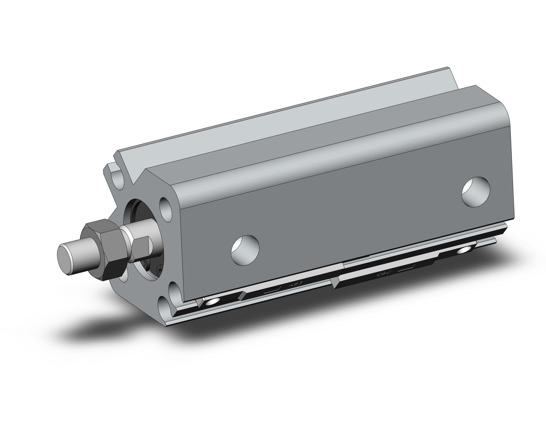 SMC CDQ2A12-30DMZ-A93 cylinder, CQ2-Z COMPACT CYLINDER