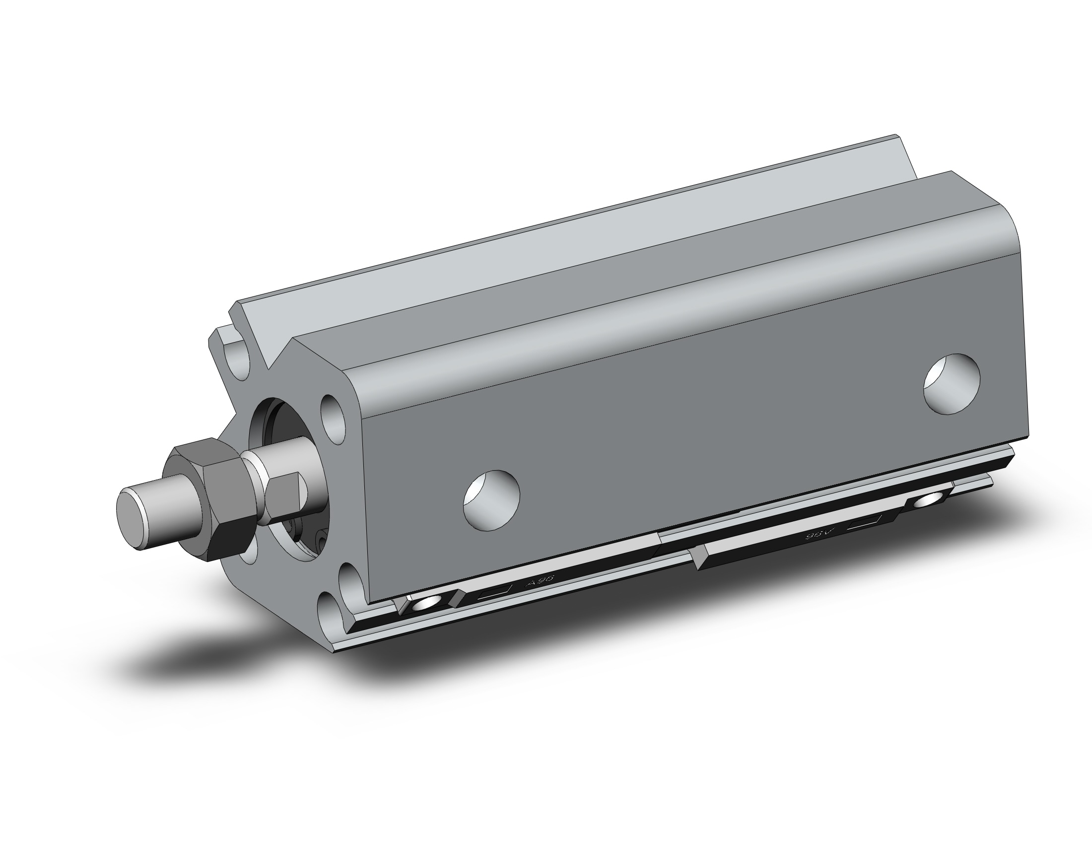 SMC CDQ2A12-30DMZ-A96L cylinder, CQ2-Z COMPACT CYLINDER