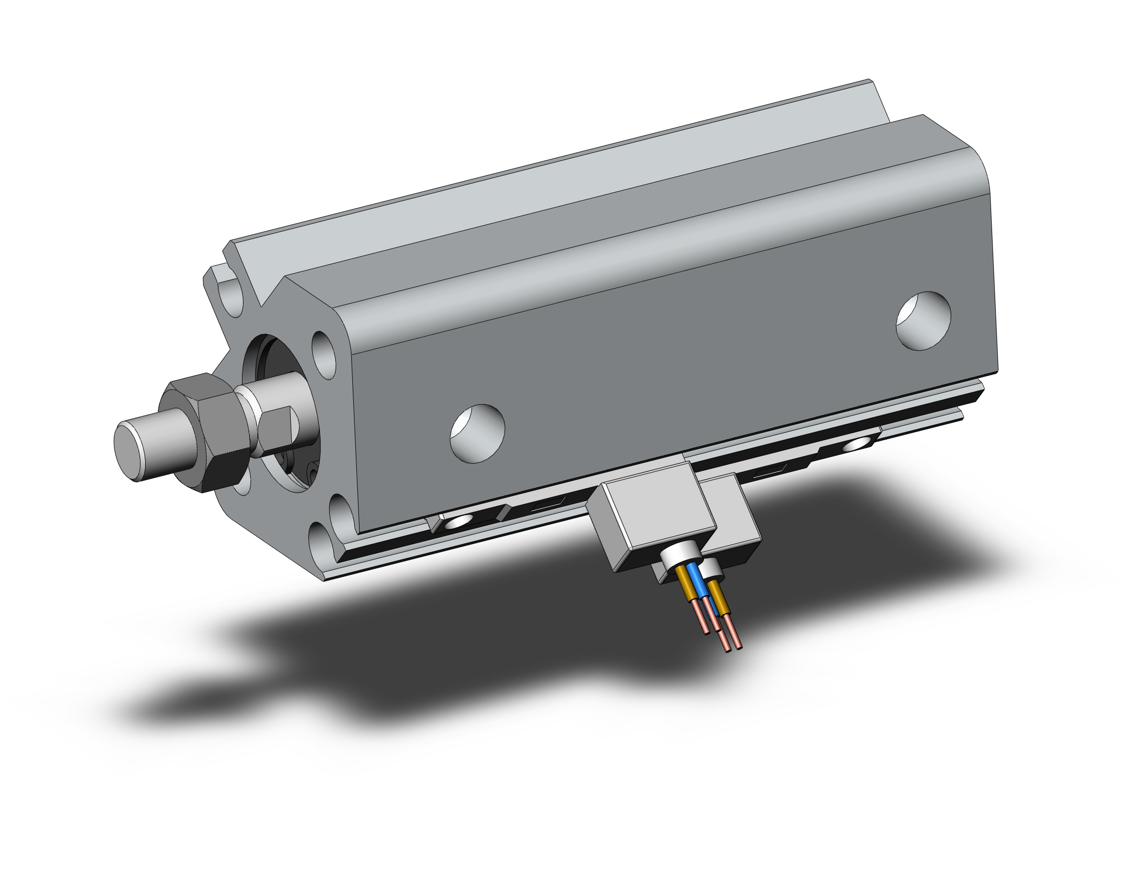 SMC CDQ2A12-30DMZ-M9BAVL cylinder, CQ2-Z COMPACT CYLINDER