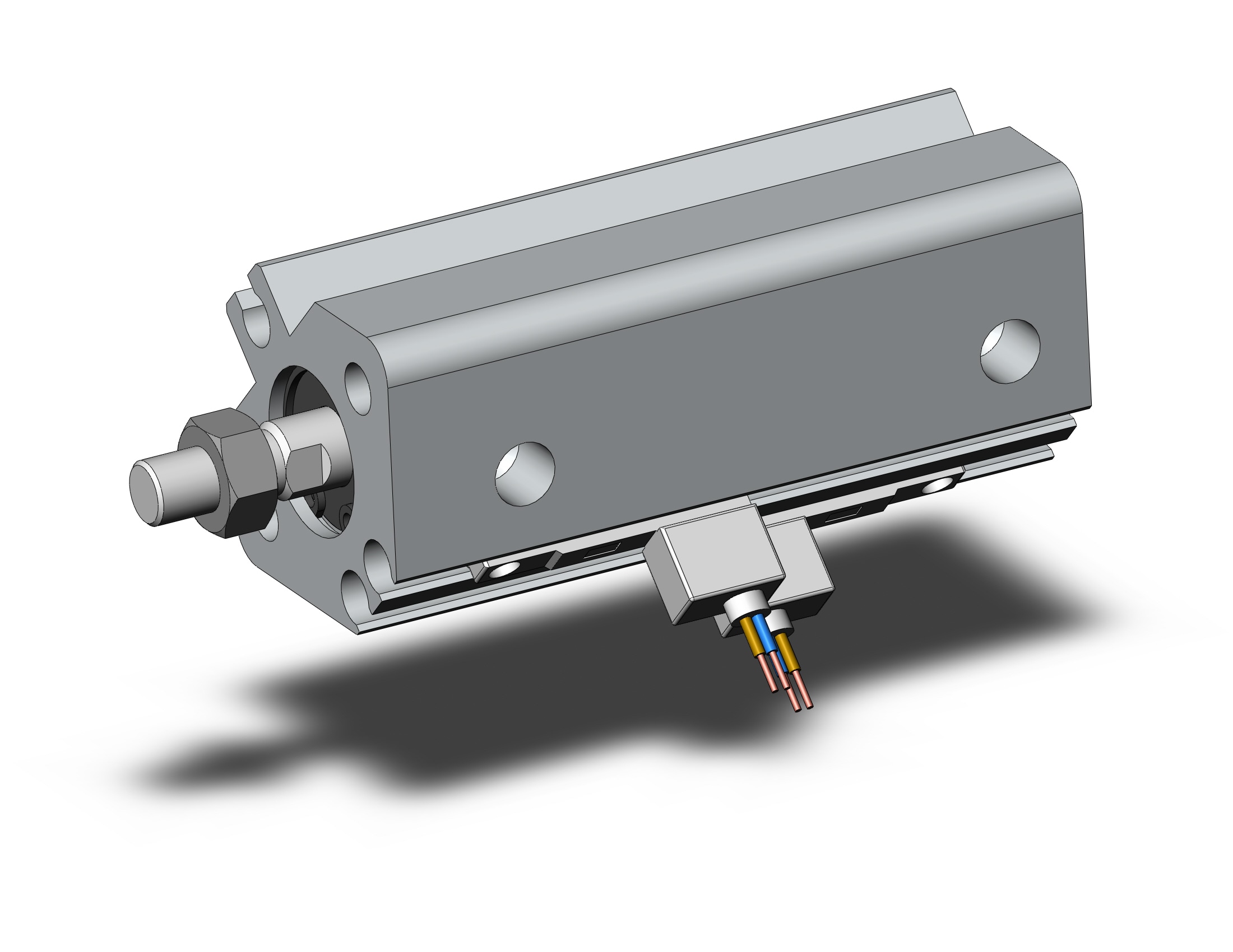 SMC CDQ2A12-30DMZ-M9BAVZ cylinder, CQ2-Z COMPACT CYLINDER