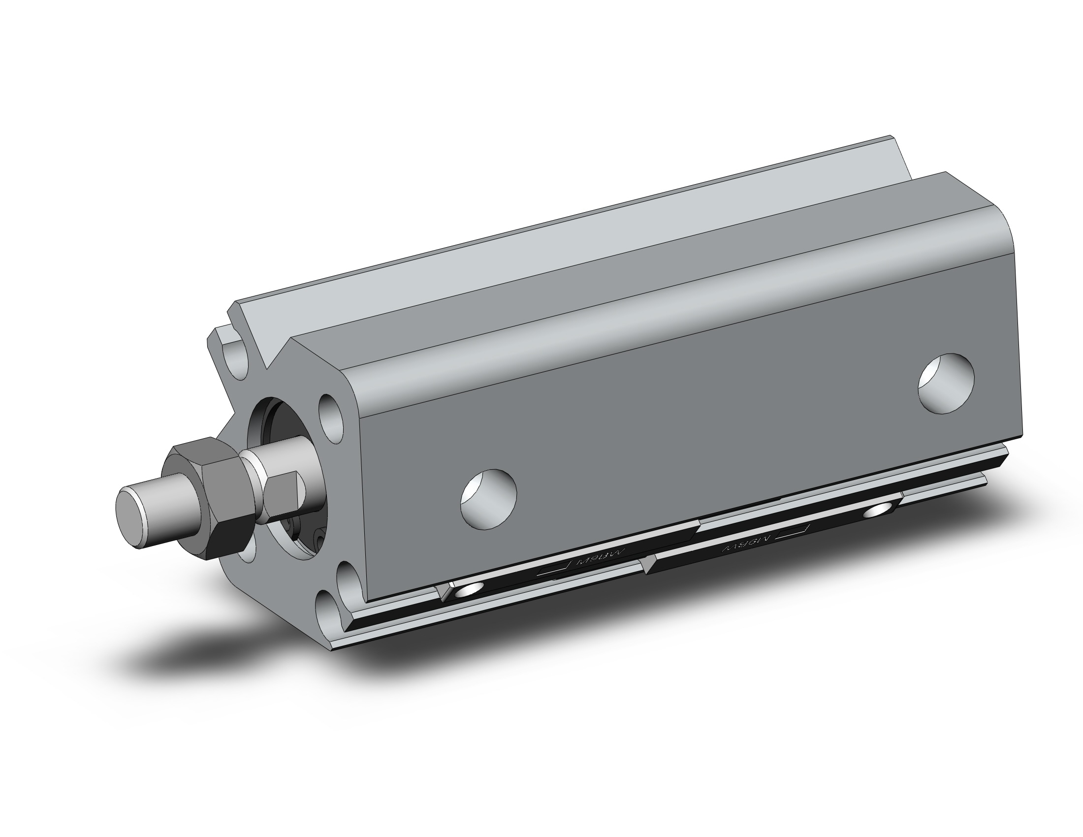 SMC CDQ2A12-30DMZ-M9BWL cylinder, CQ2-Z COMPACT CYLINDER