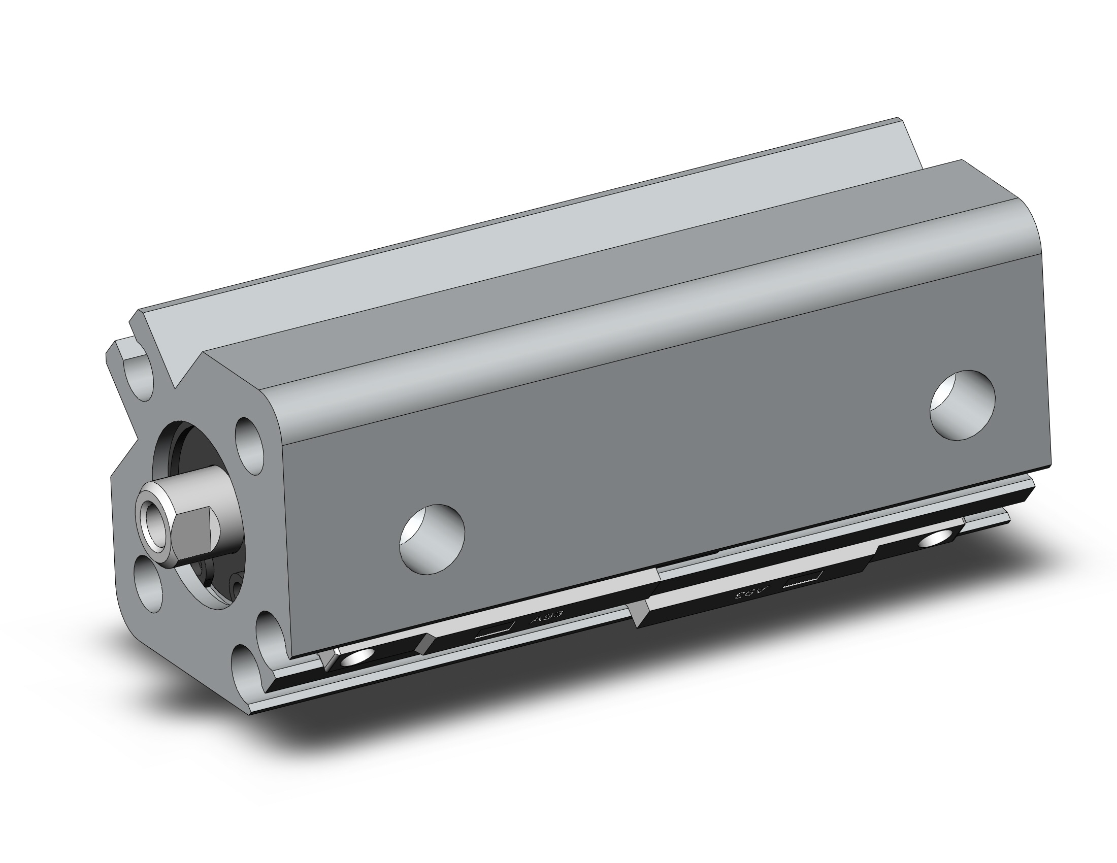 SMC CDQ2A12-30DZ-A93 cylinder, CQ2-Z COMPACT CYLINDER