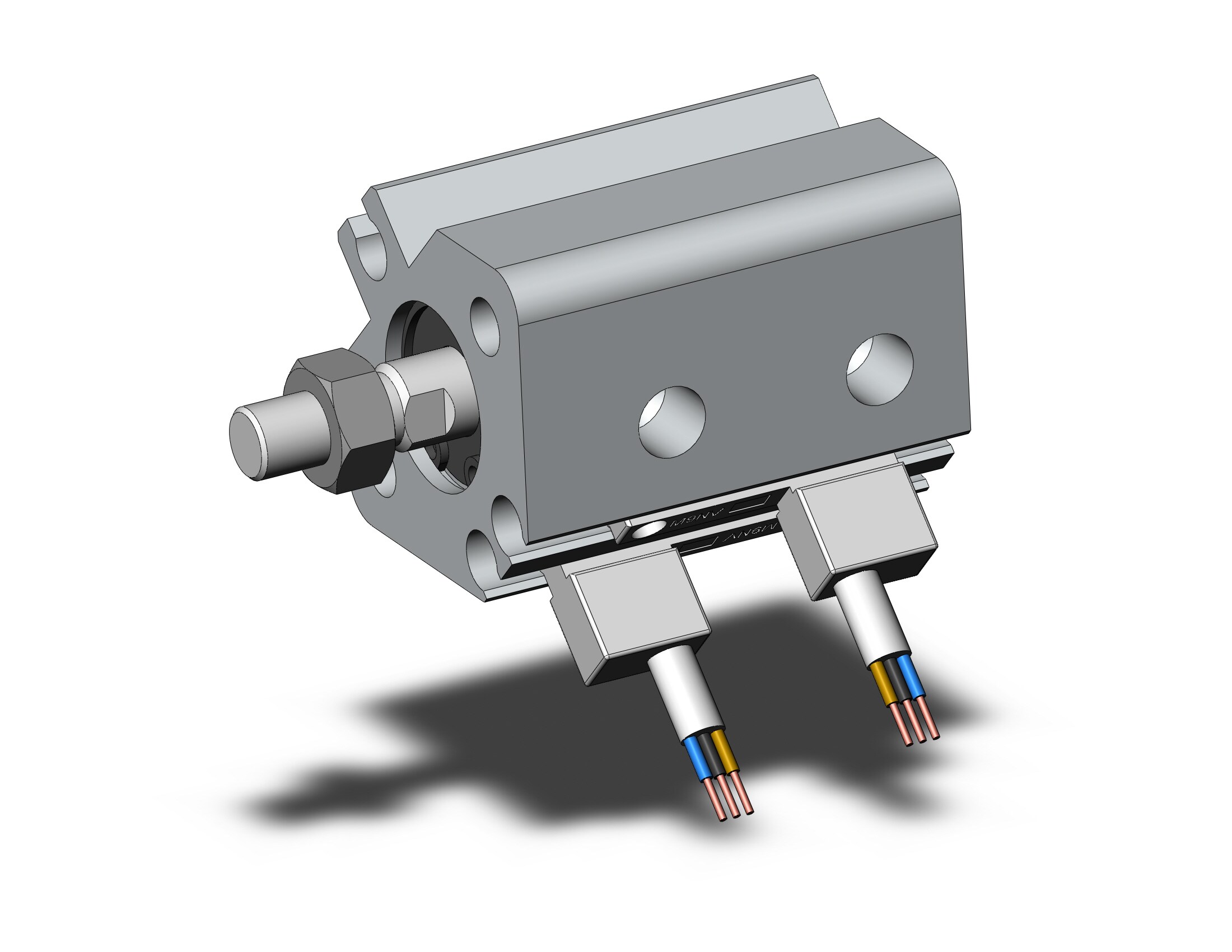 SMC CDQ2A12-5DMZ-M9NVSAPC cylinder, CQ2-Z COMPACT CYLINDER